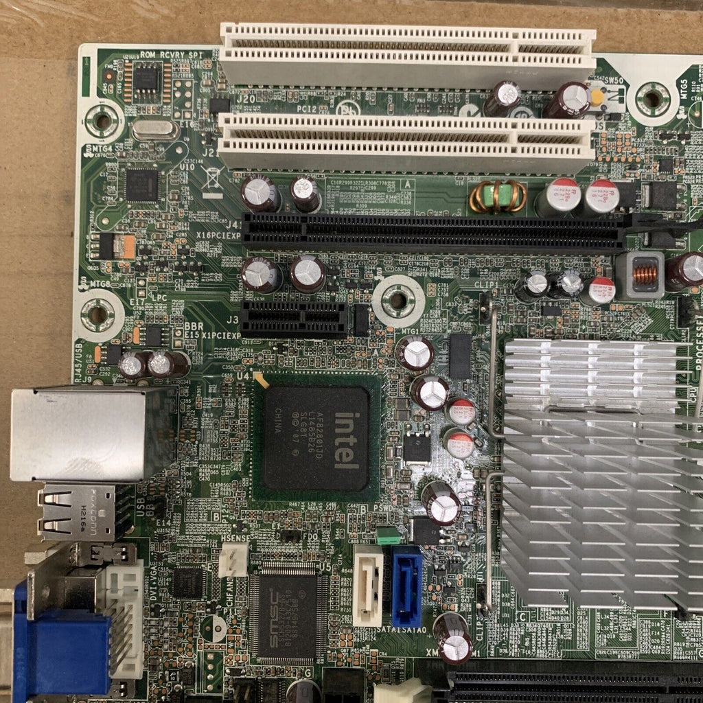 HP Compaq Pro 4000 SFF Motherboard DDR3 607173-001 607175-001 W/ Intel E3400 CPU