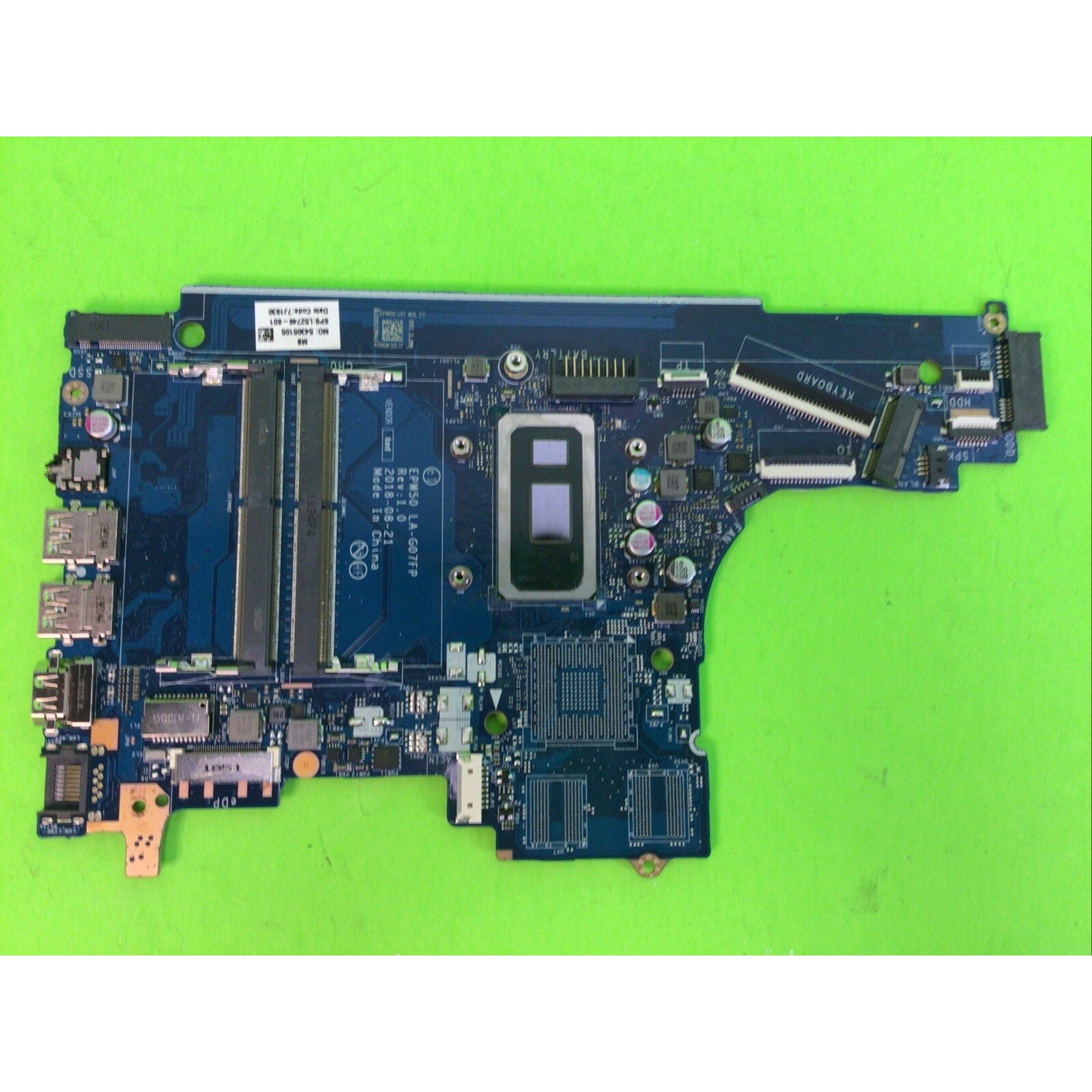 HP Pavilion 15-DA1005DX L52746-601 Core i7-8565U DDR4 Motherboard
