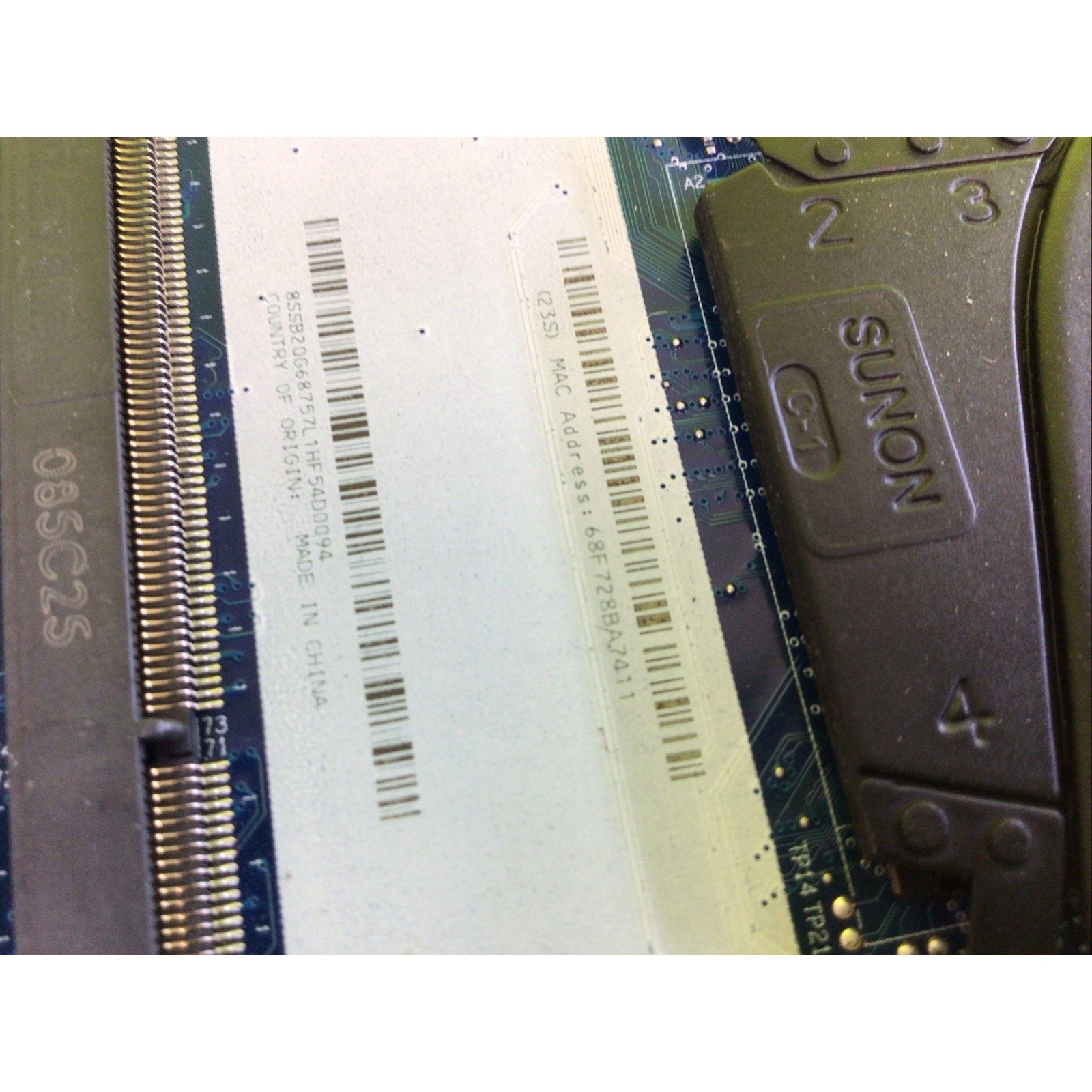 Lenovo ThinkPad E450 Core i3-4005U 1.70 GHz DDR3 Motherboard 00HT570