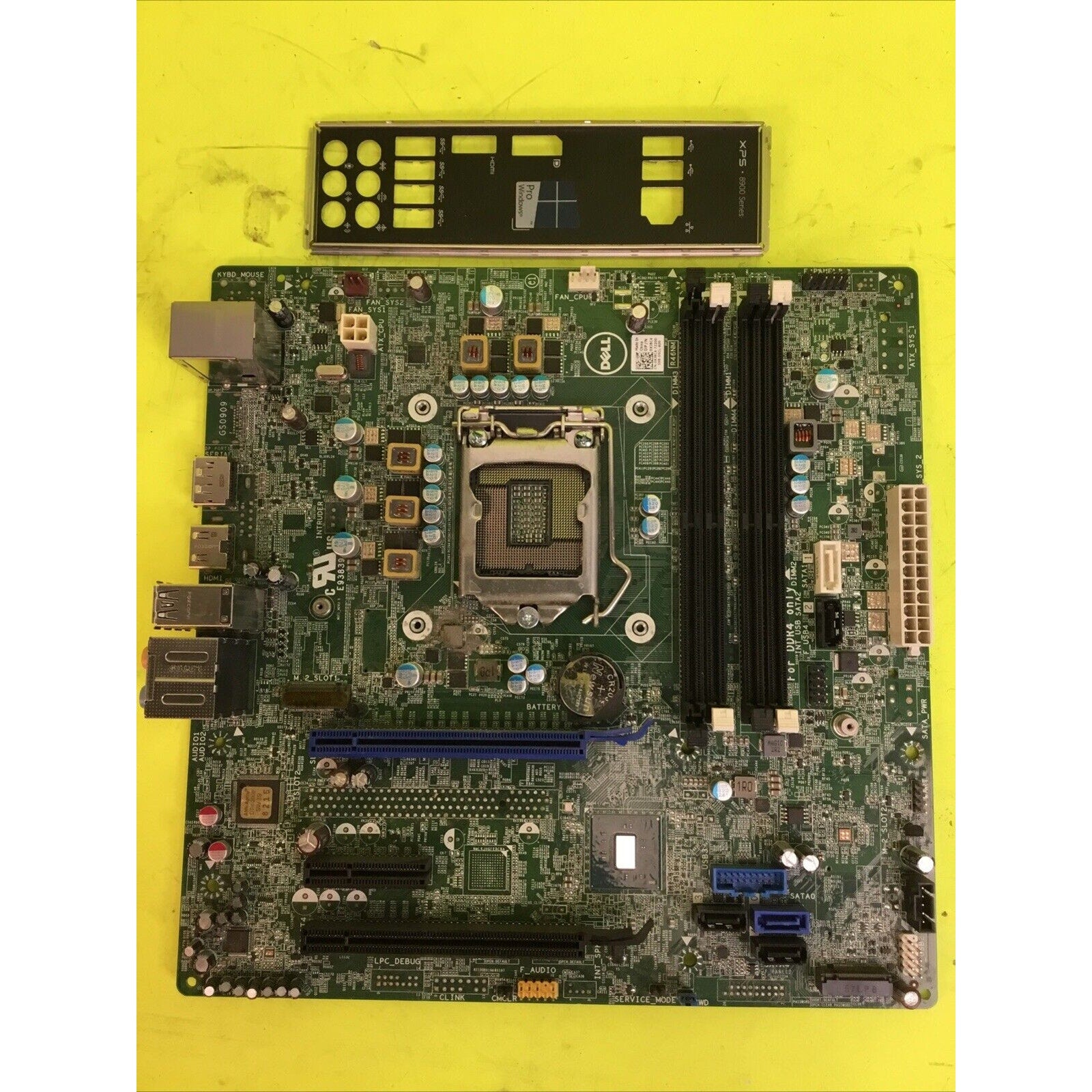 Dell XPS 8900 Motherboard LGA1151 DDR4 MicroATX