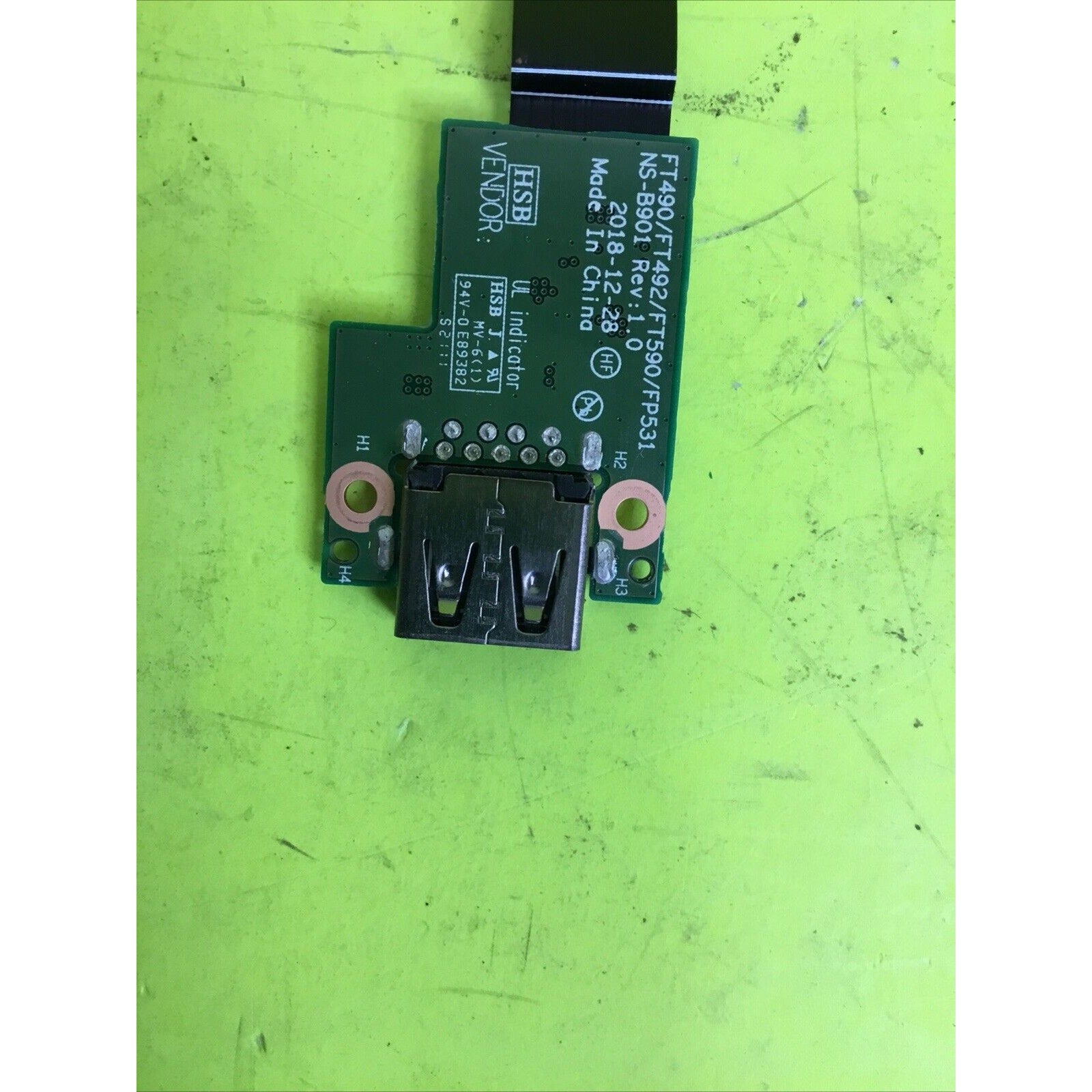 Genuine Lenovo ThinkPad P15s USB Board with Cable NS-B901