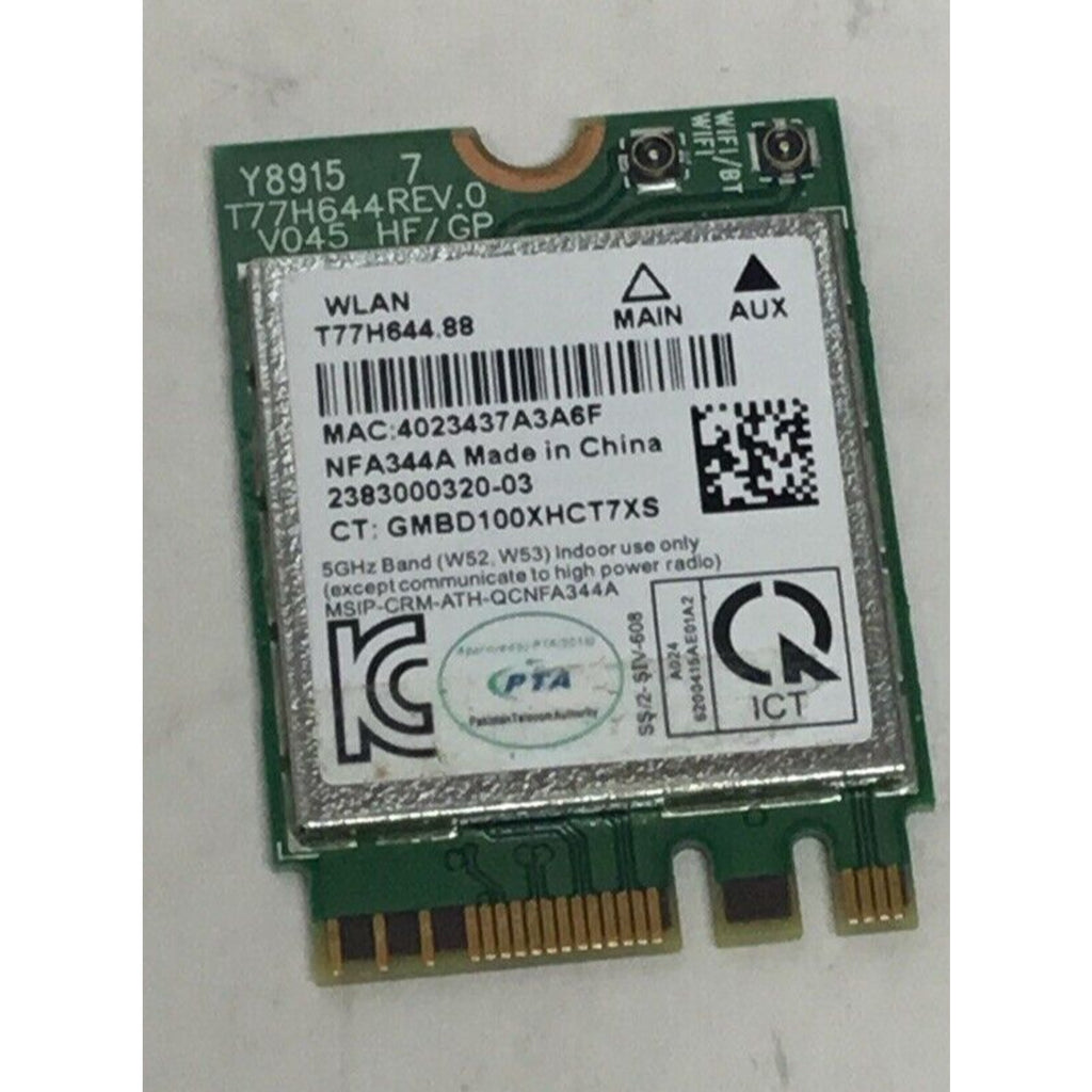 Laptop Wifi Wireless Bluetooth Card 01AX713 NFA344A