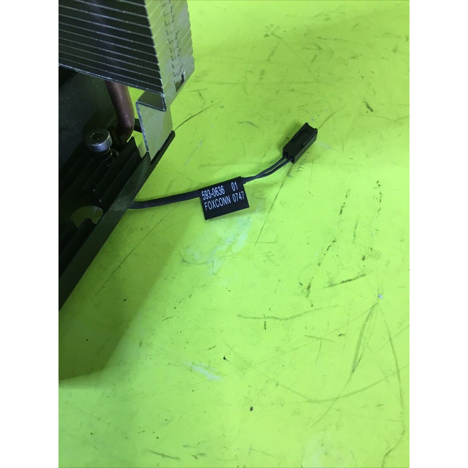 Foxconn 593-0636 02 0749 Northbridge Heatsink for Apple MAC Pro A1186