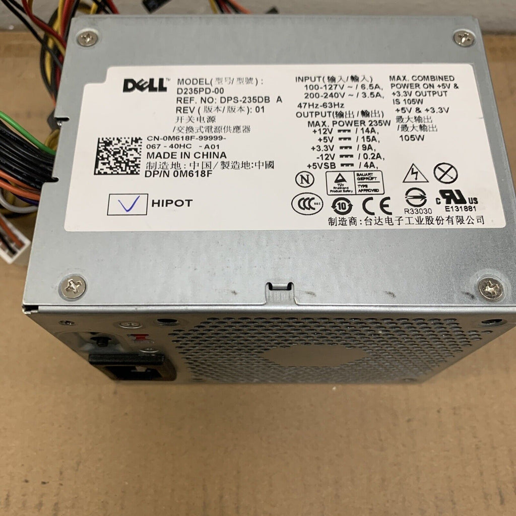 Genuine Dell Optiplex 360 380 Power Supply PSU M618F M619F D235PD-00 DPS-235DB A