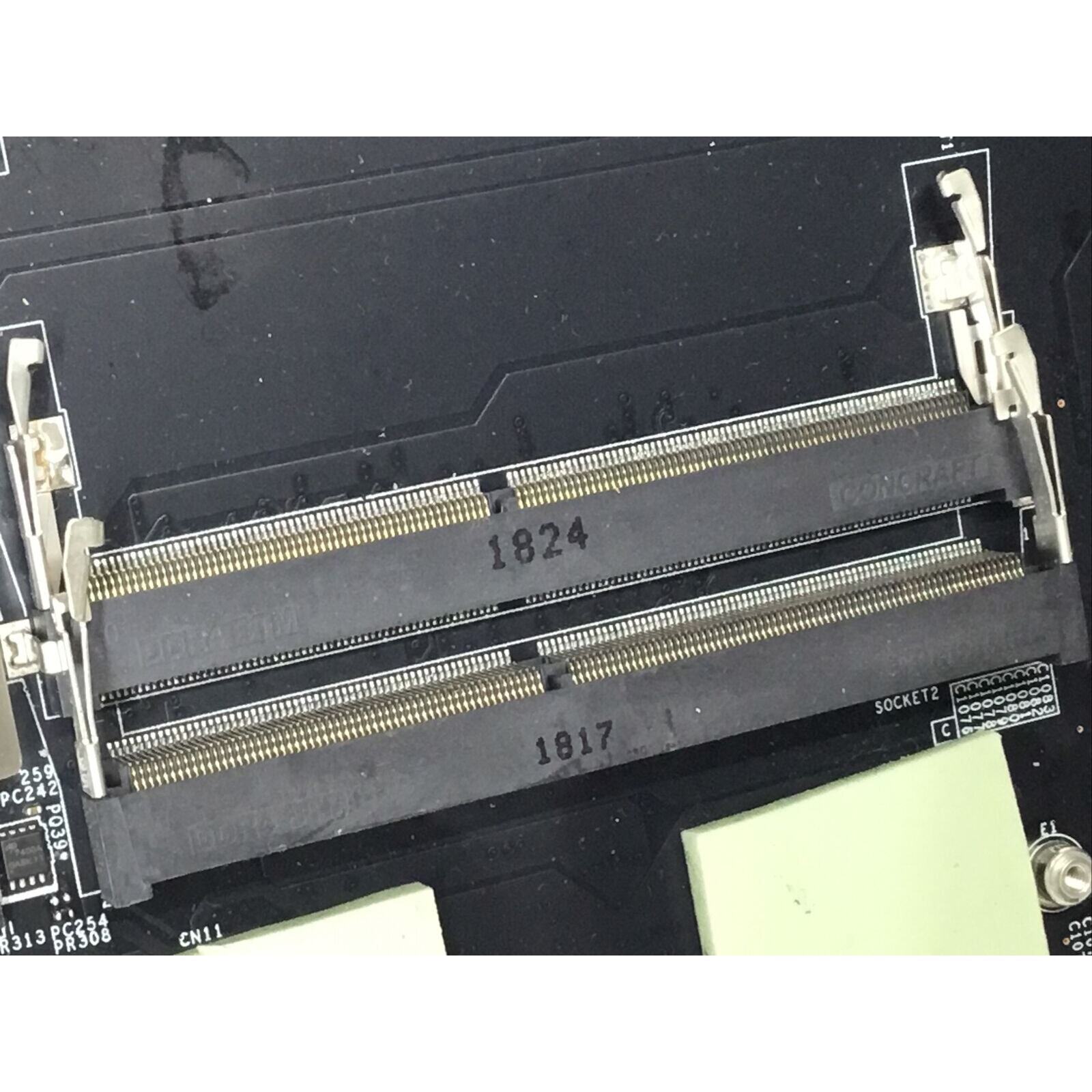 OEM MSI Raider GE63 Raider Motherboard MS-16P5 i7-8750H GTX 1070 - For Parts