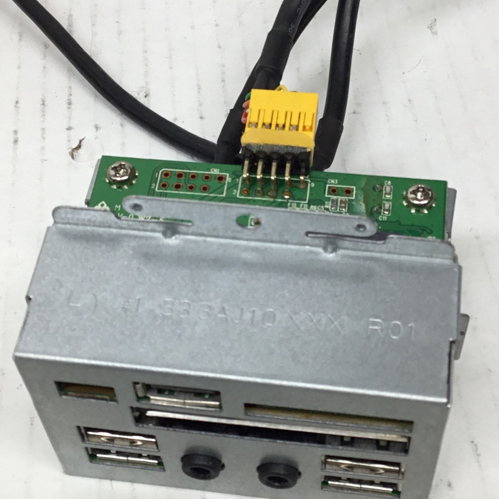 33.3AJ10.XXX CARD READER AUDIO USB IO Front Panel With Cables