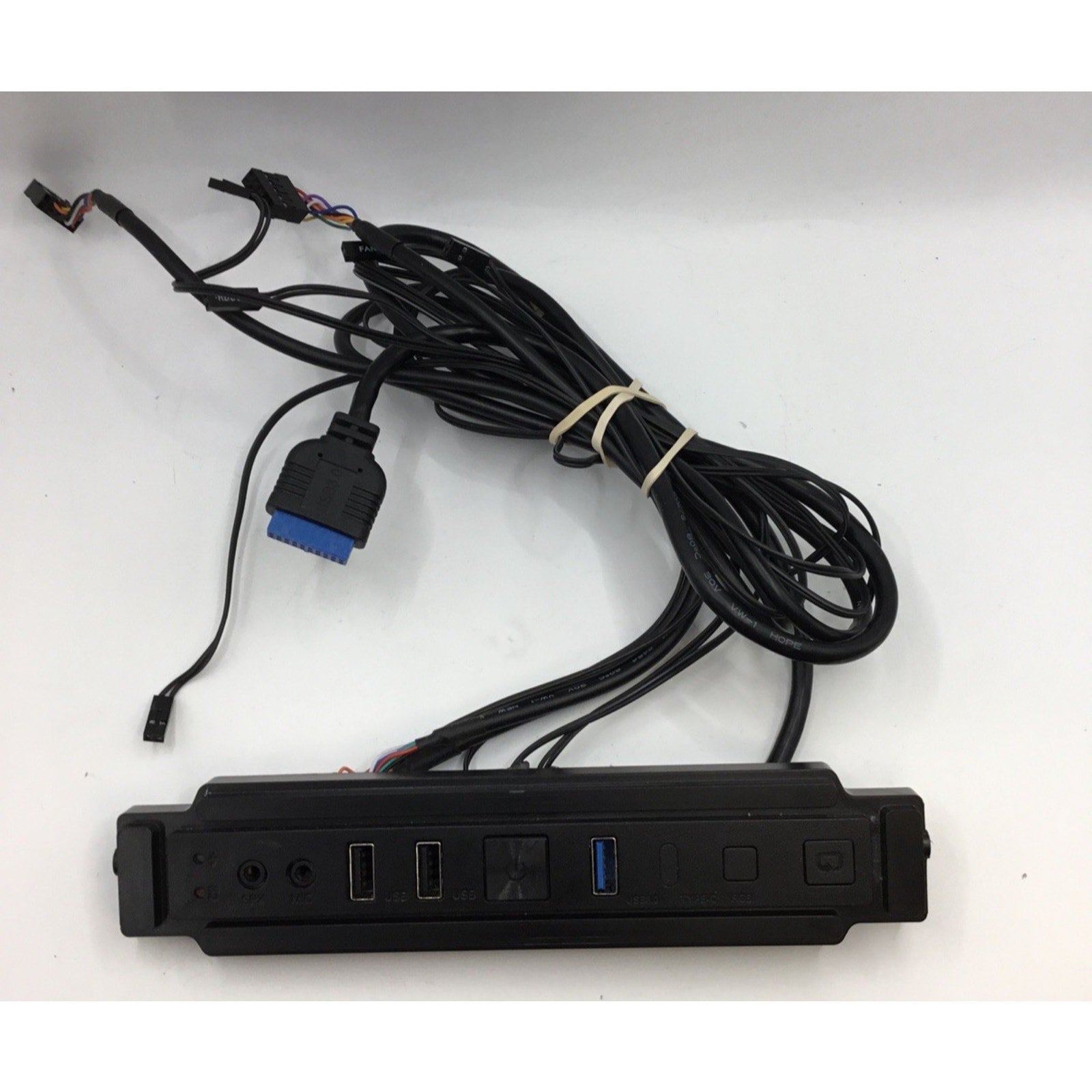 IO Panel USB Audio Power Reset for Musetex PC Case