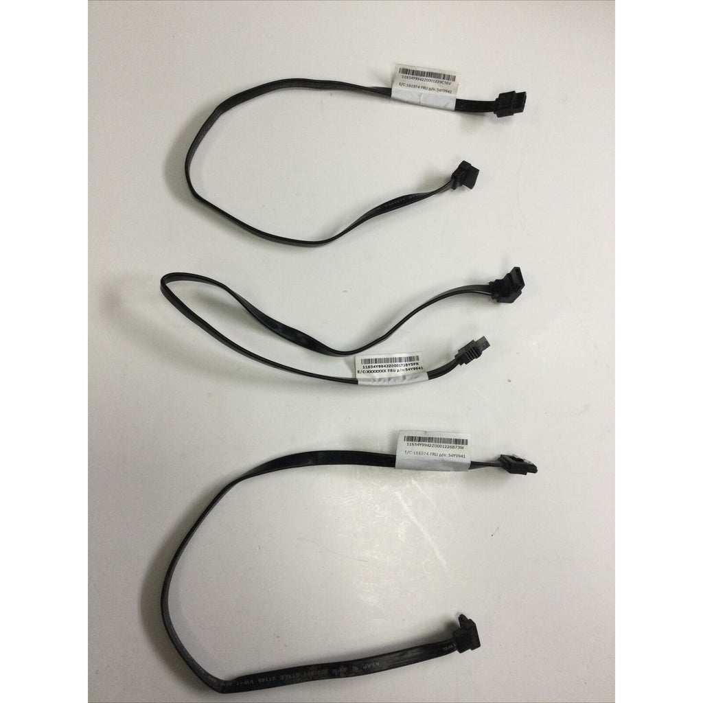 54Y9941 - Lenovo Sata Cable (400MM) for ThinkCentre M82 SFF, M73 - Lot of 3