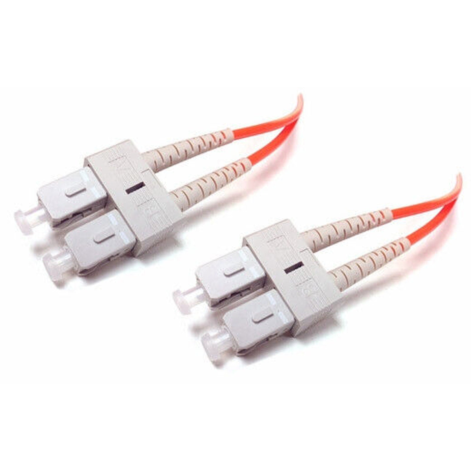 50ft SC/SC Duplex Multimode Fiber Optic Patch Cable Cord - 50 Feet