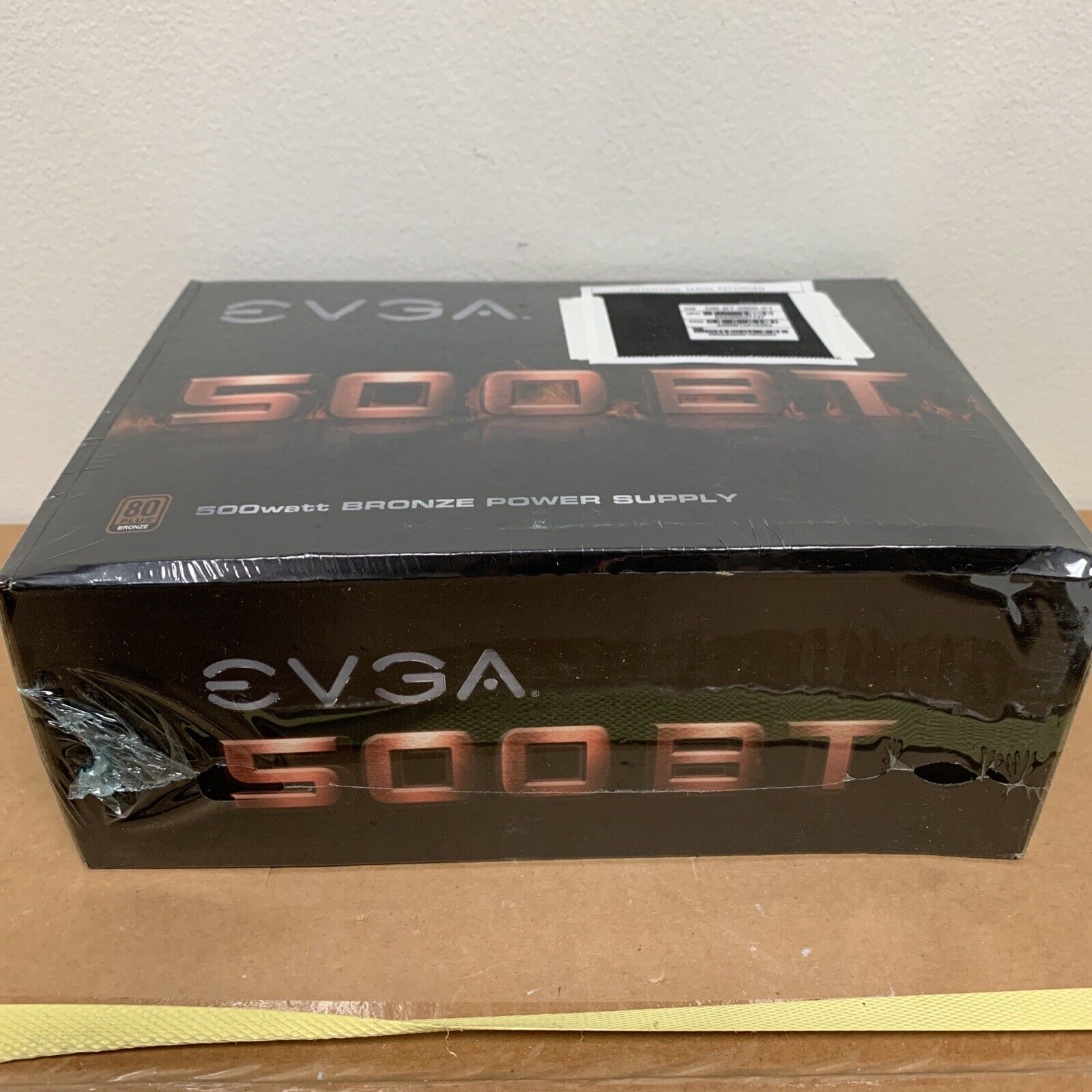 EVGA 500 BT, 80+ Bronze, 500W, Power Supply 100-BT-0500-K1 - Brand New