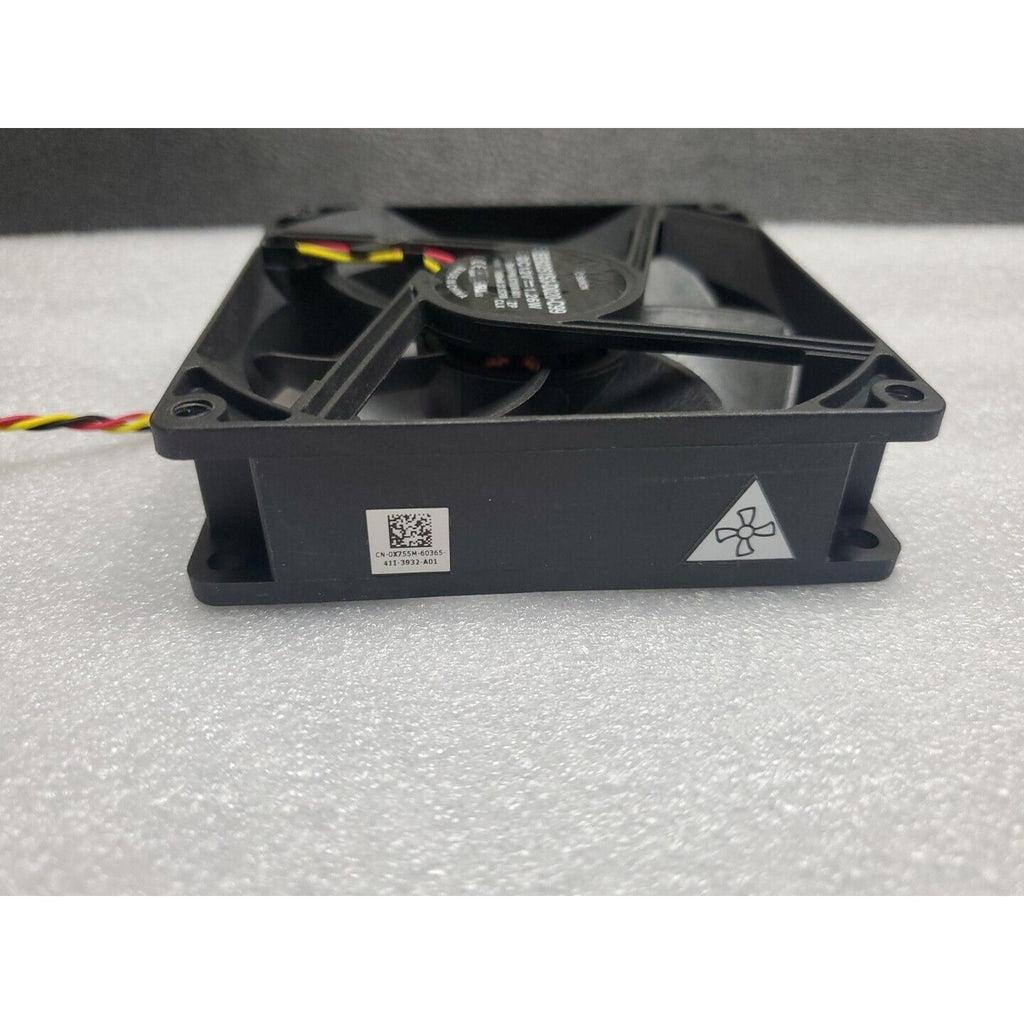 SUNON EE92251S3-D020-C99 DC 12V 1.26W X755M A01 105mA 37.5CFM 92mm 3-Pin