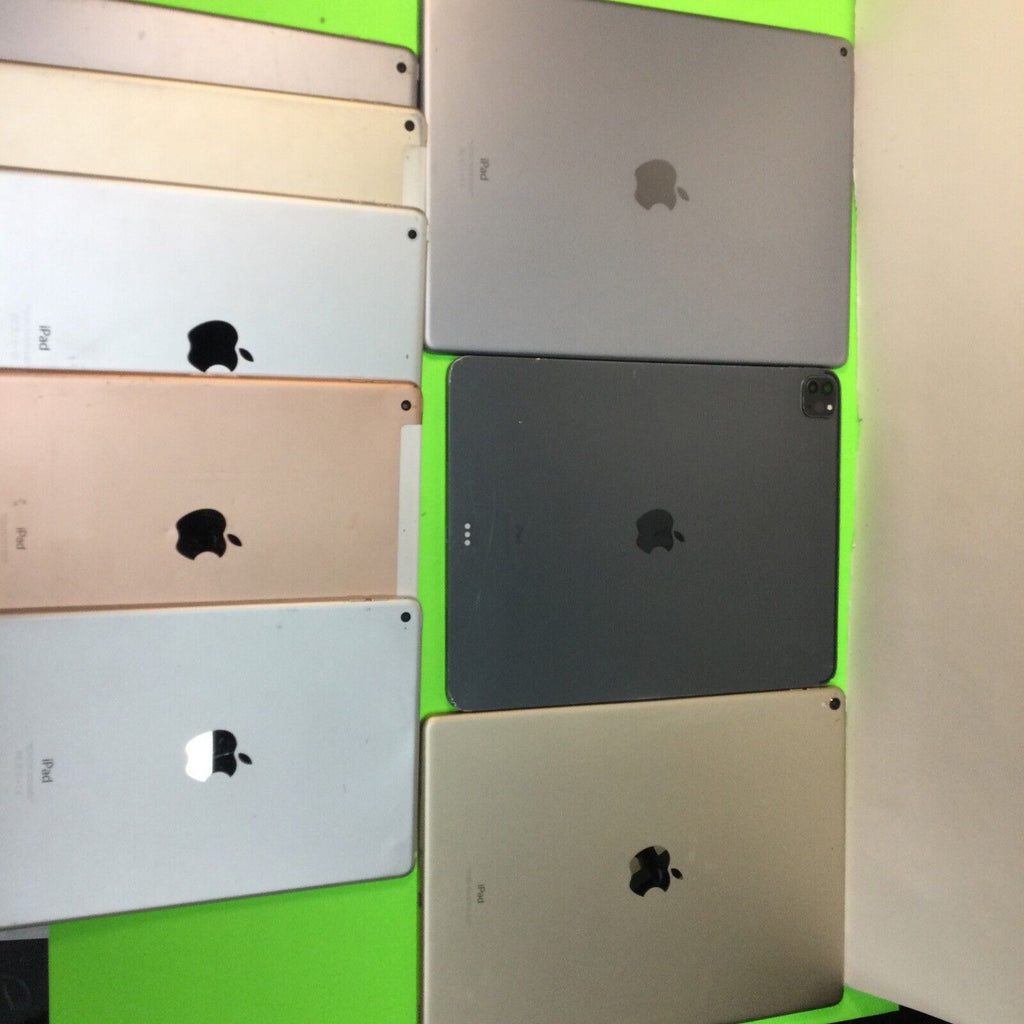 Lot of 8 assorted iPad housings for parts or repair