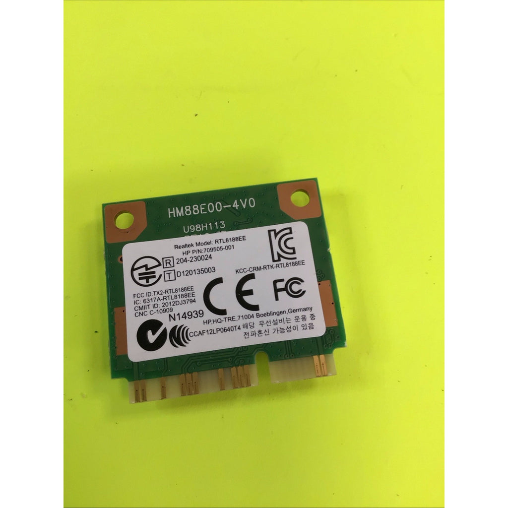 HP 709505-001 Realtek RTL8188EE 802.11n Mini PCI Express Wireless Card