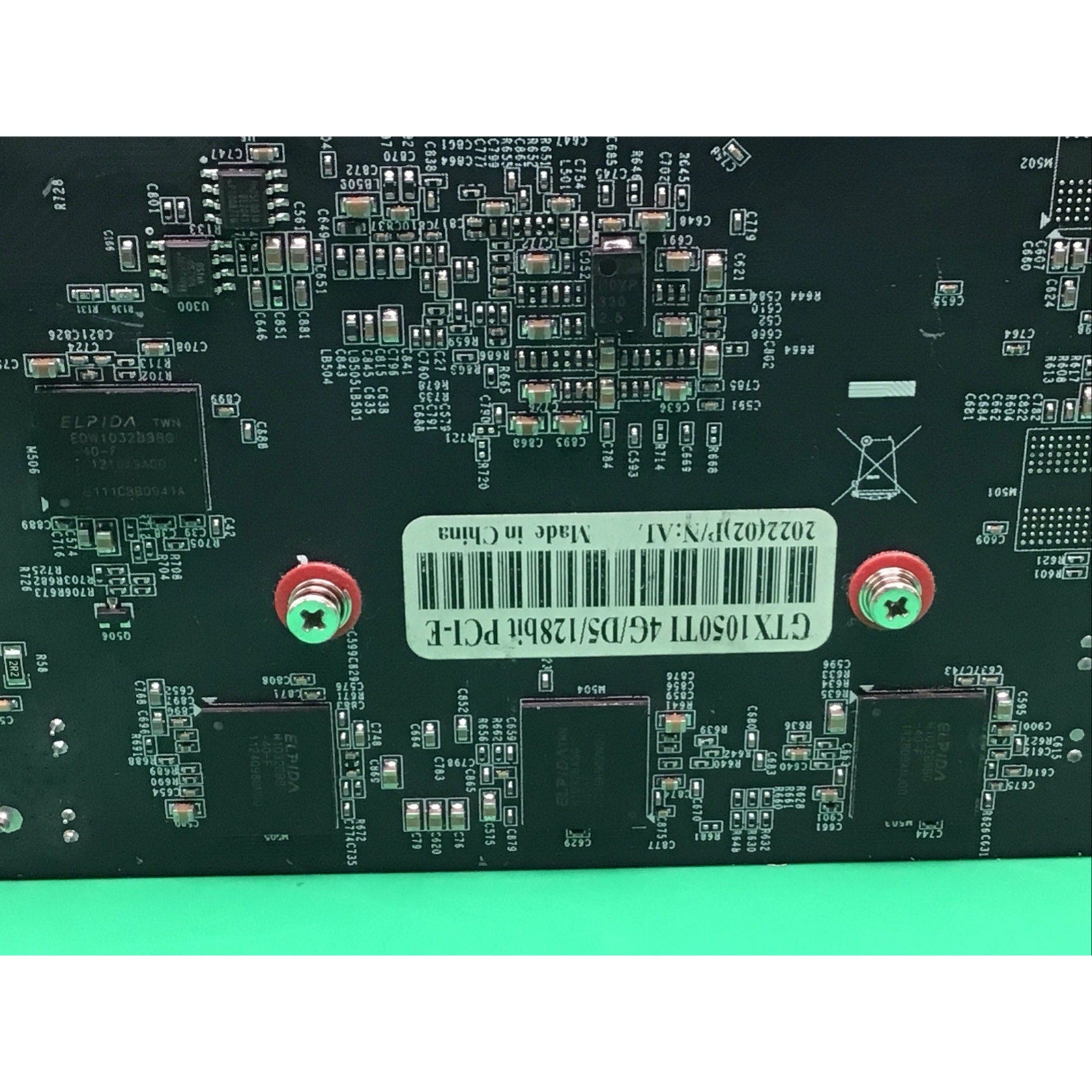 Nvidia GTX 1050Ti 4GB Graphics Card GPU FOR PARTS or REPAIR