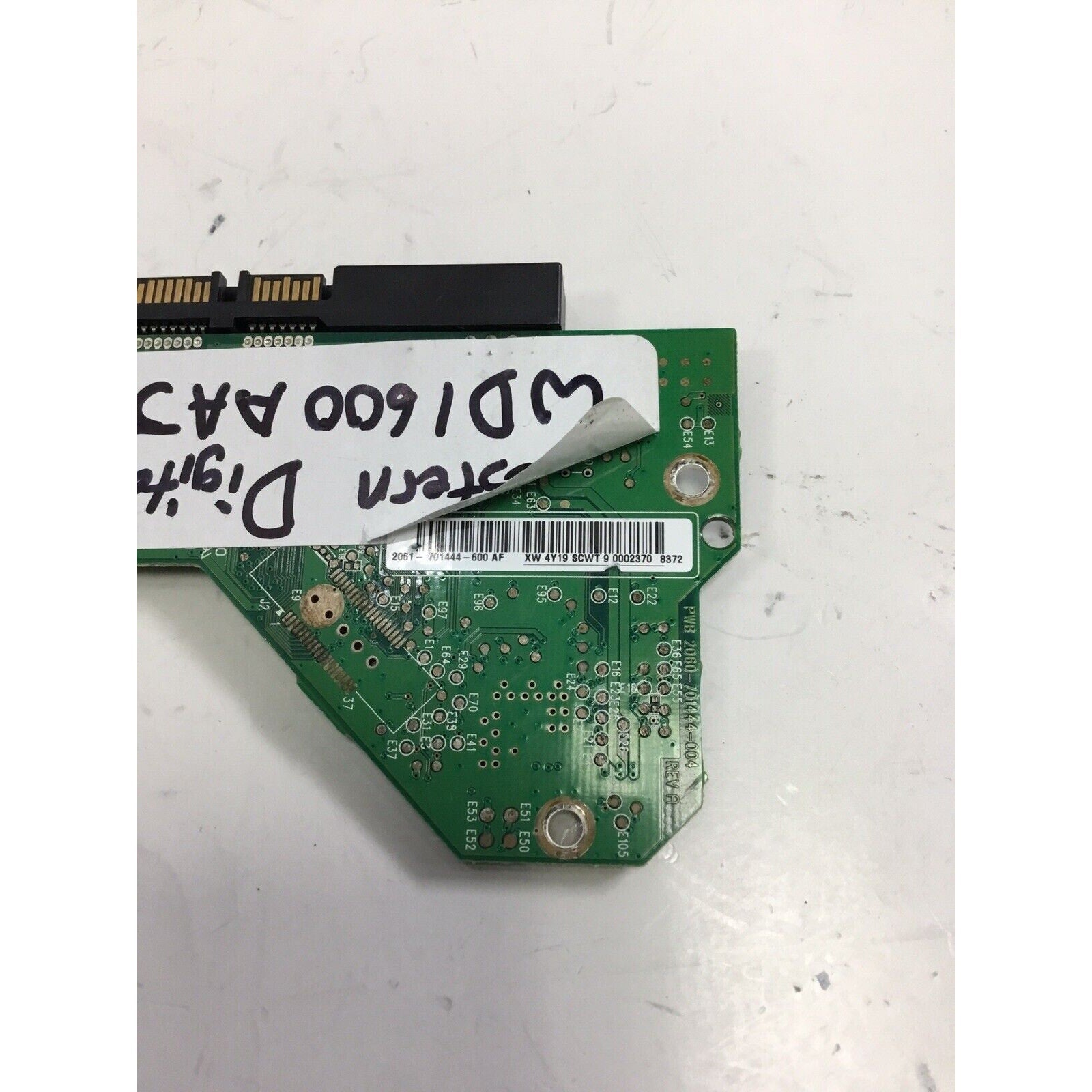 Western Digital WD1600AAJS Hard Drive Board - Untested