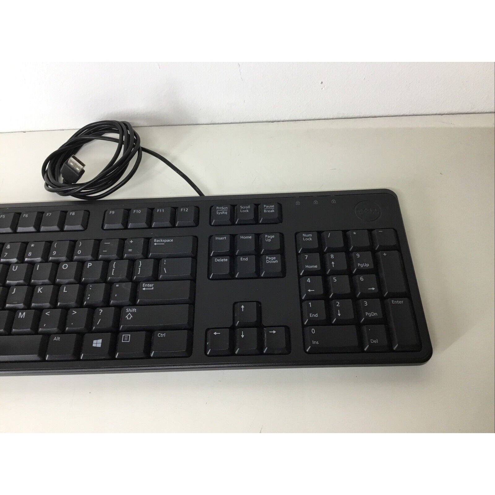 Dell Wired USB Keyboard KB212-B Black 0DJ454