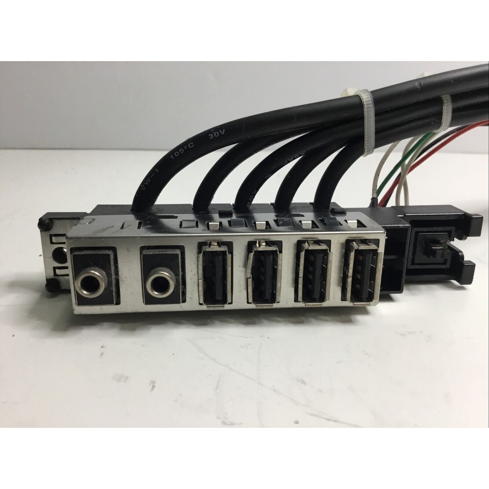 HP 611897-001 Computer Power Button USB Audio Assembly w/ Cables