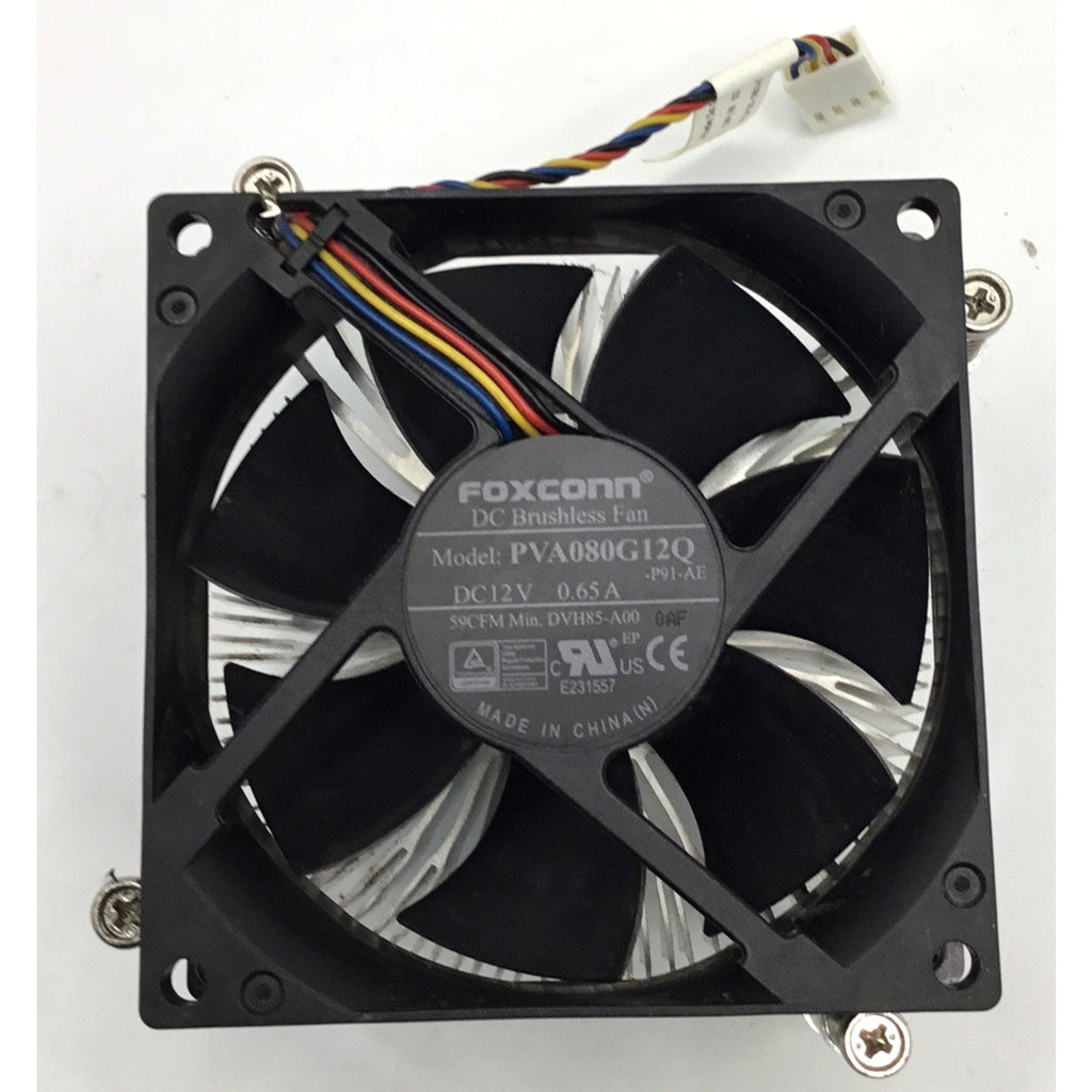 HP Foxconn PVA080G12Q 12V 0.65A 80mm 8025 4Pin CPU COOLING FAN