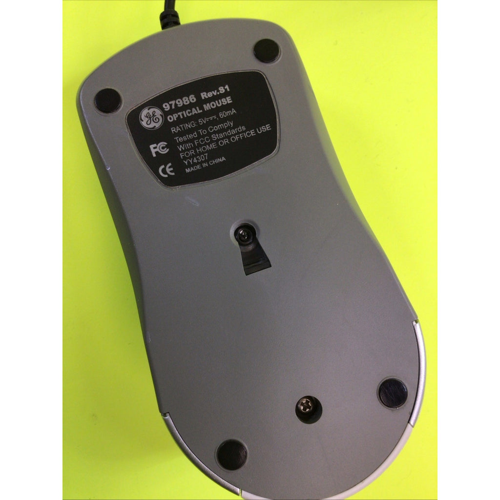 Vintage GE 97986 Rev. S1 PS/2 Optical Mouse