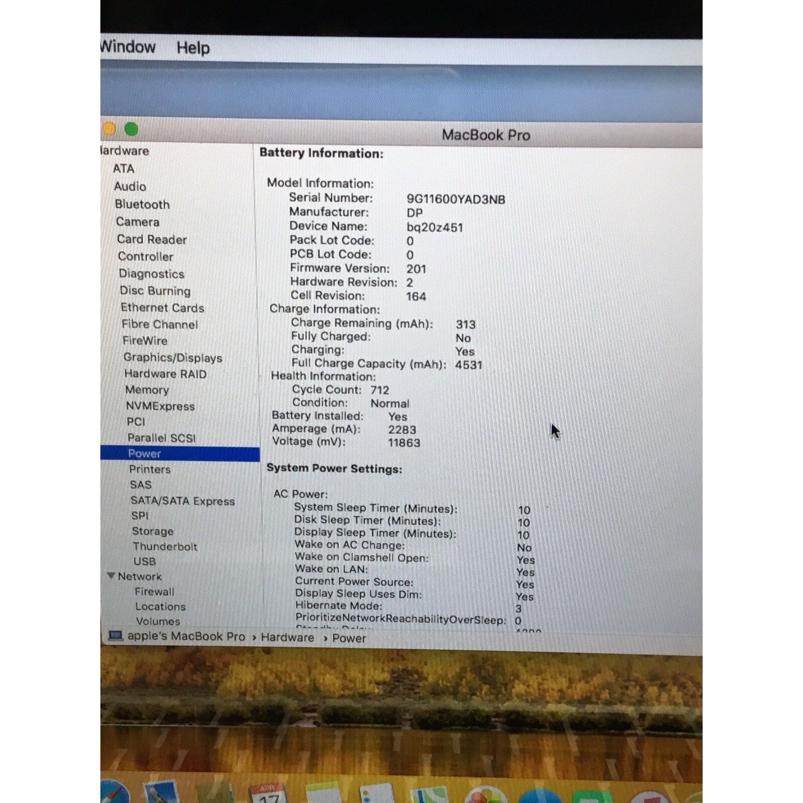 Apple MacBook Pro A1278 13.3" Intel Core i5 2.3Ghz 4GB RAM 320GB SSD Read Desc