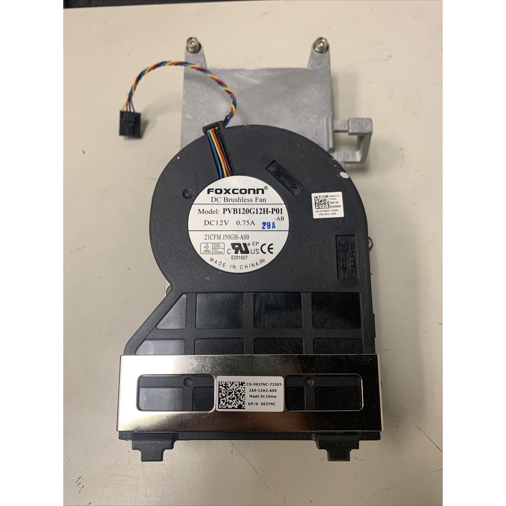Dell OptiPlex 390 790 990 Computer CPU Cooling Fan & Heatsink 637NC 0J50GH