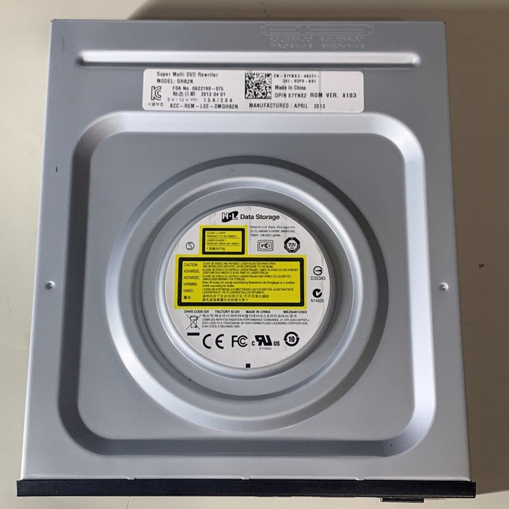 Dell Hitachi Super Multi DVD RW GHA2N SATA Writer Burner Drive 07YNX2