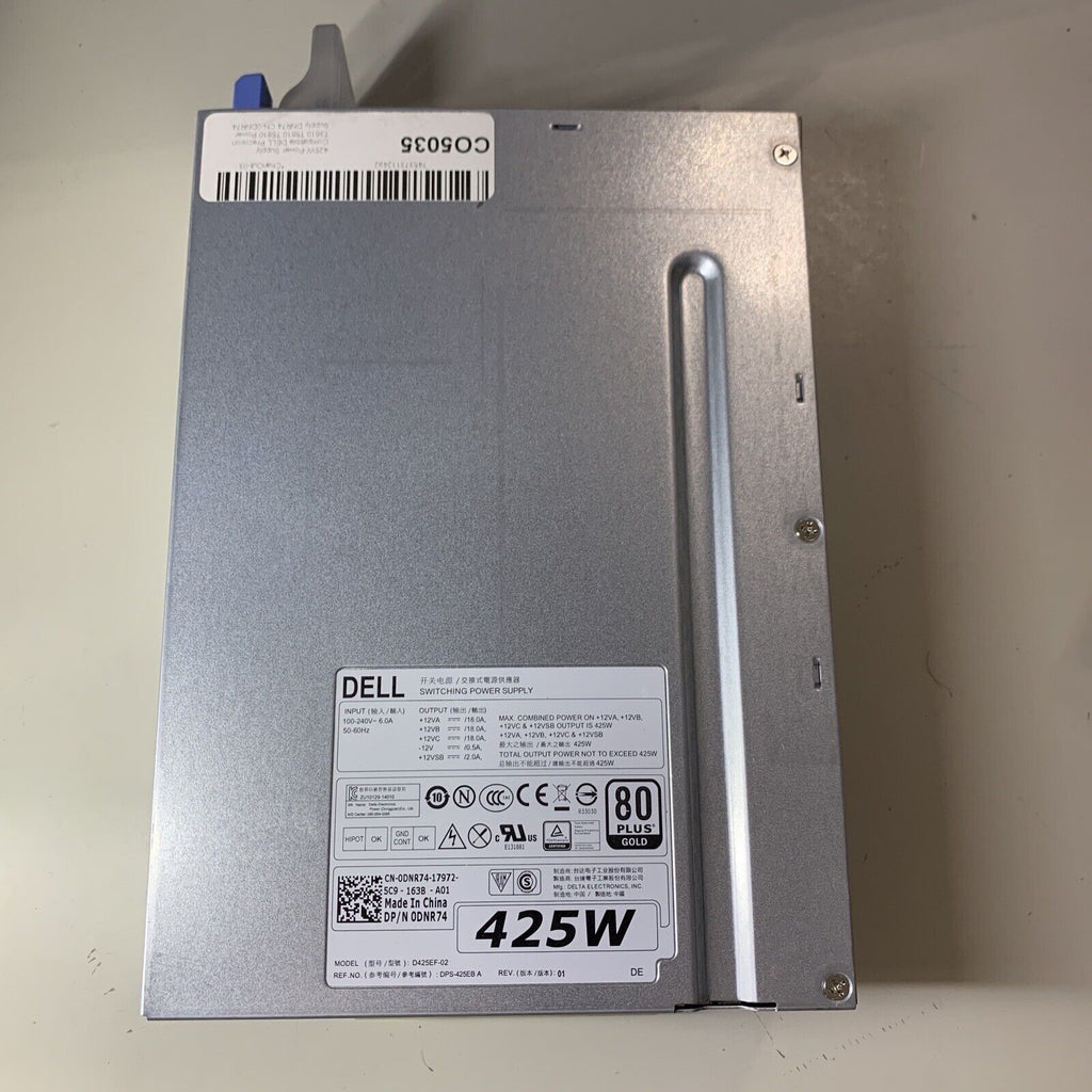 Dell D425EF-02 0DNR74 425W Switching Power Supply For Precision T5810 T3610