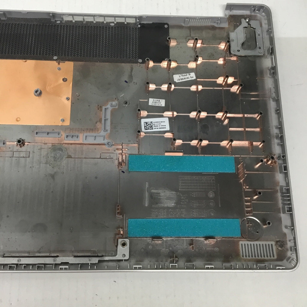 For Parts DELL INSPIRON 15 5570 5575 P75F BOTTOM CASE BASE COVER N9W2D SILVER
