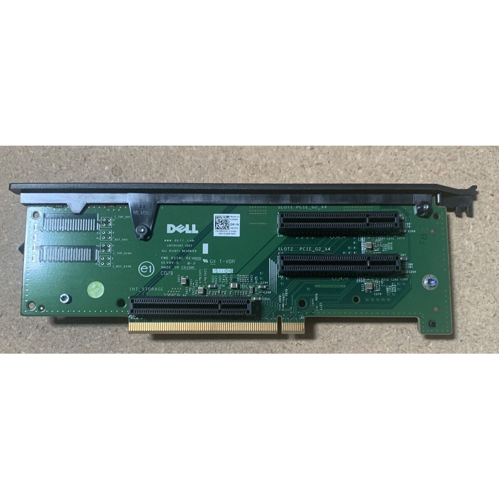 Dell 0R557C for R710 Server 3-Slot PCIE Expansion Riser Card Board Adapter R557C