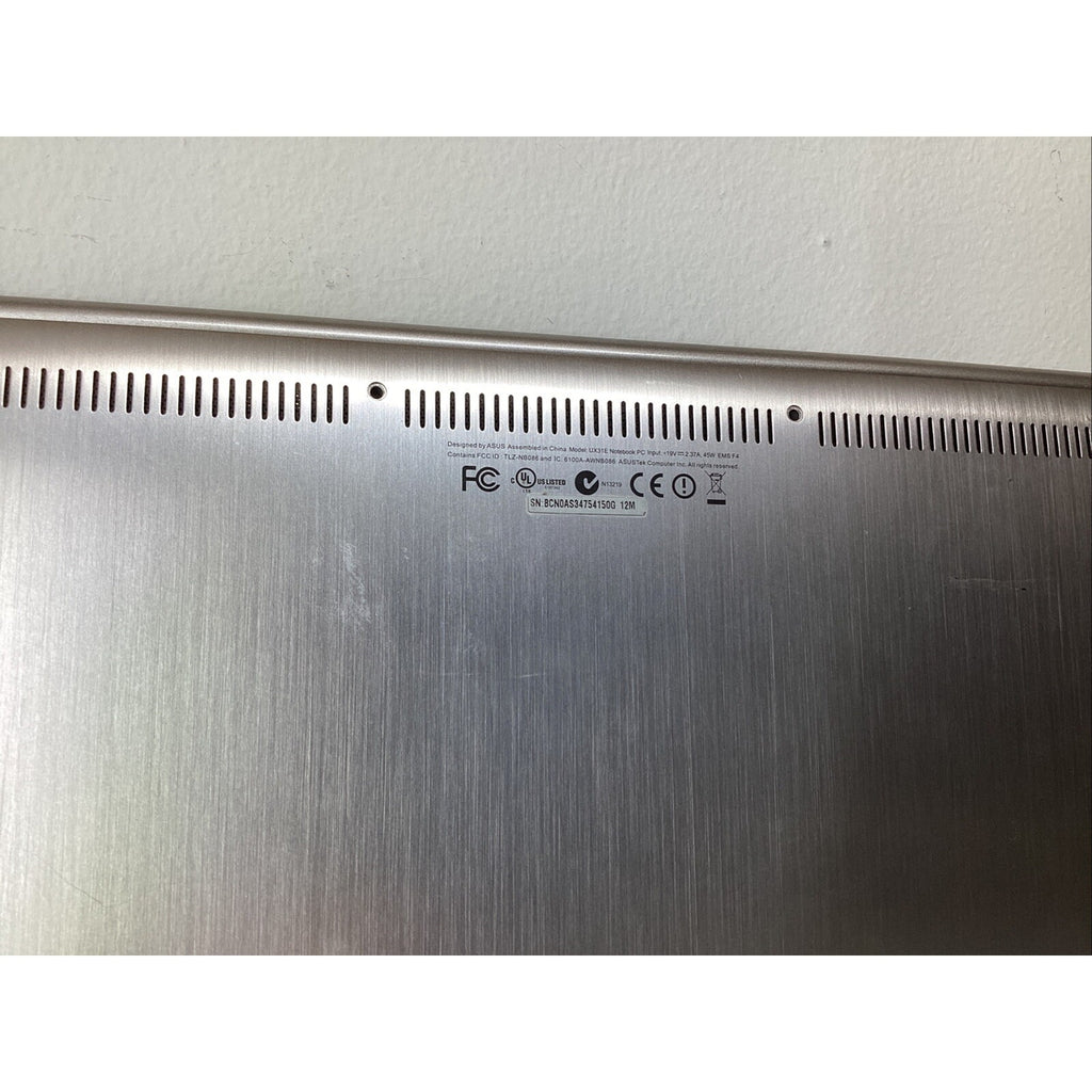 Asus Zenbook UX31E 13.3" 128GB SSD Bad Screen - For Parts