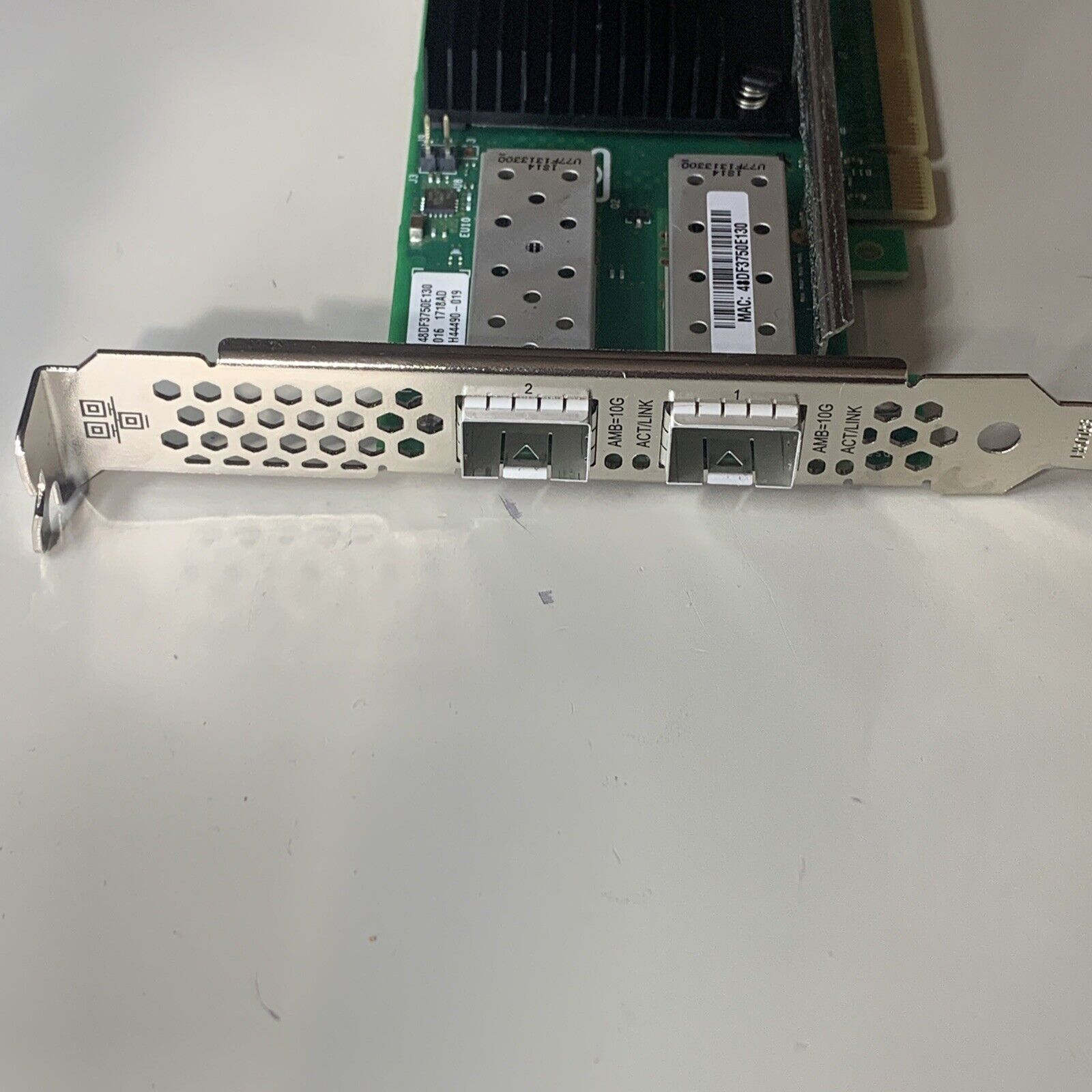 HP HPE 562SFP+ 10Gb 2-port Ethernet Adapter 790316-001 784304-001 727055-B21