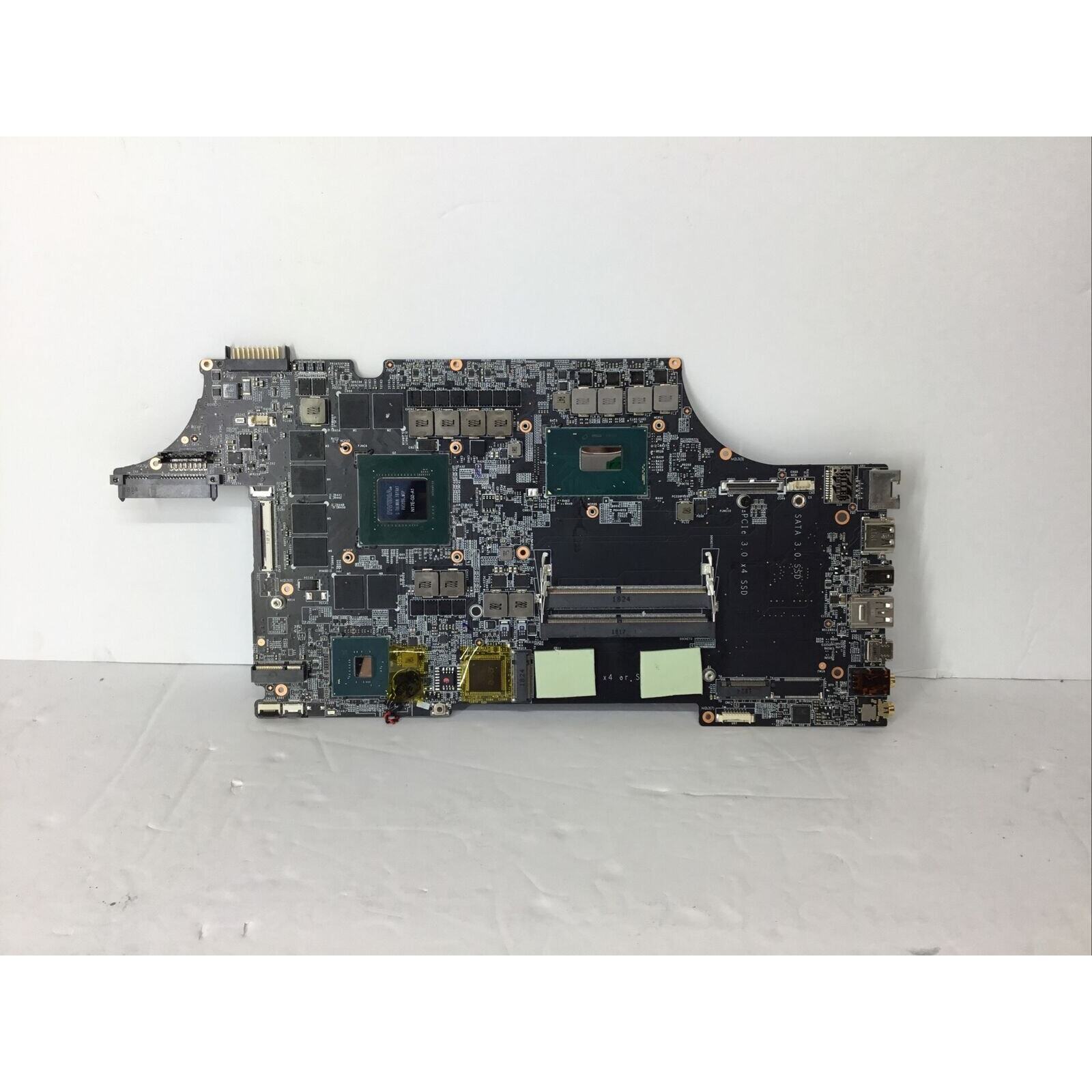 OEM MSI Raider GE63 Raider Motherboard MS-16P5 i7-8750H GTX 1070 - For Parts
