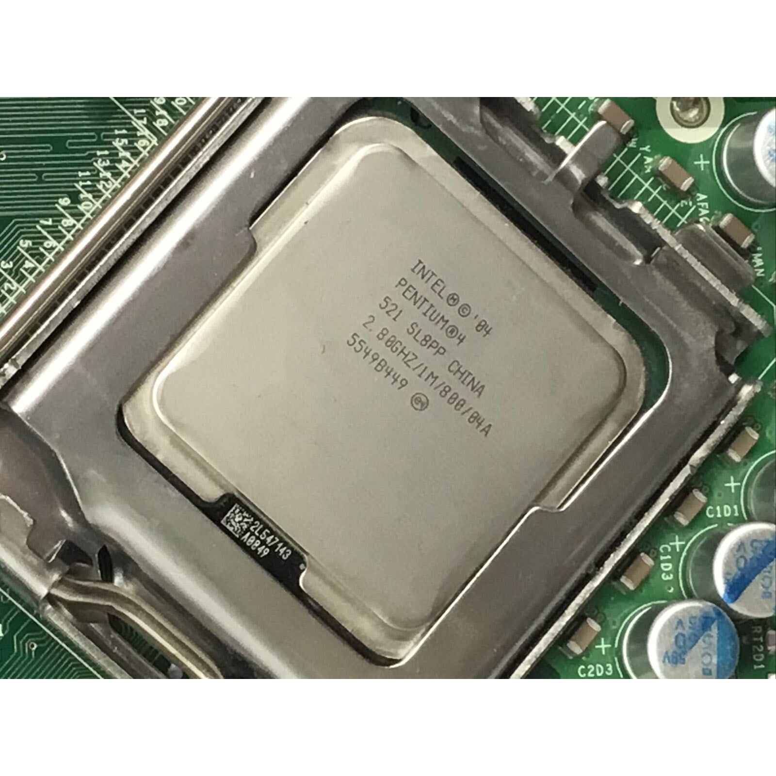 OEM Dell Dimension 3100 Desktop Motherboard C89706-306 w/ Pentium 4 SL8PP