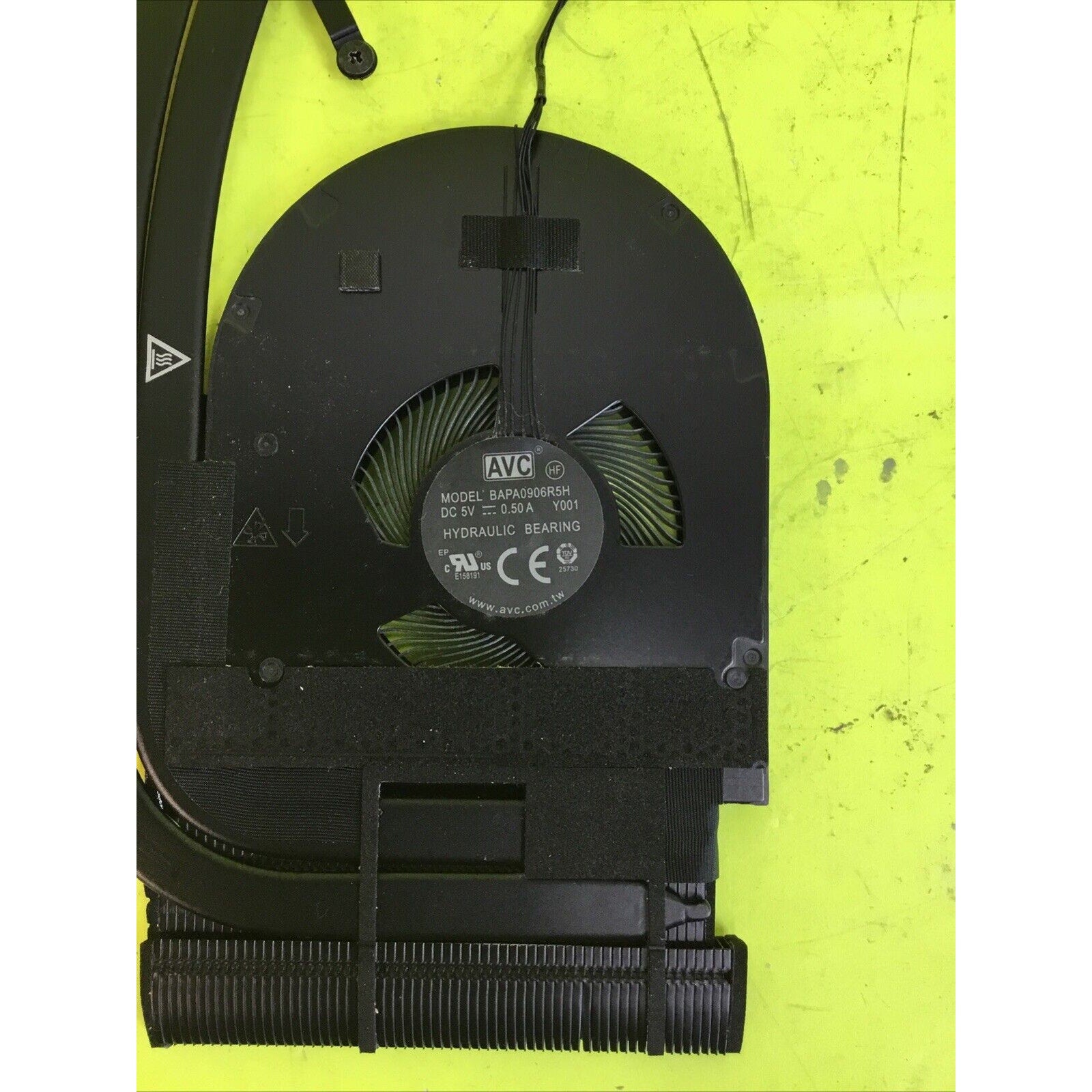 Lenovo ThinkPad P15S Gen 1 CPU Cooling Fan Heatsink 5H40W36711