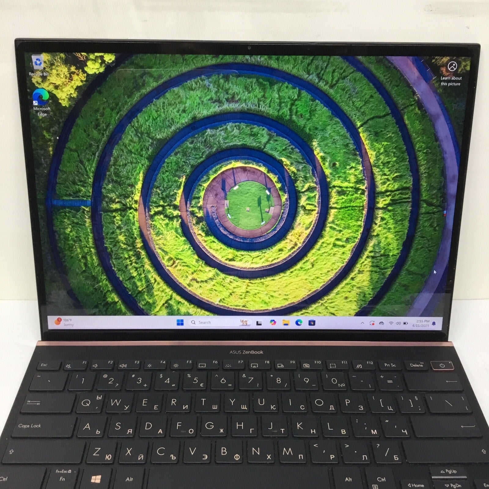 Asus ZenBook S Ultra Slim Laptop i7-1165G7 1GB/1TB 13.9 UX393E Greek Keyboard