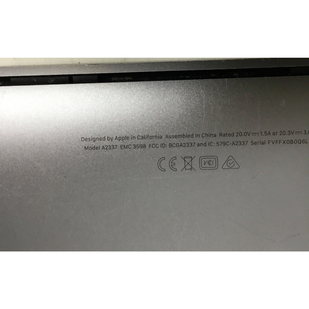 Apple MacBook Air 13" 2020 A2337 Apple M1 8GB DDR4 251GB SSD READ DESC