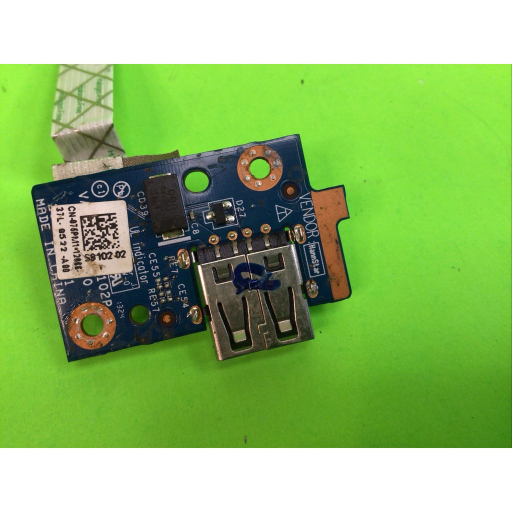 Dell Inspiron 3521 Laptop USB Board with Cable LS-9102P 76PM1 076PM1 CN-076PM1