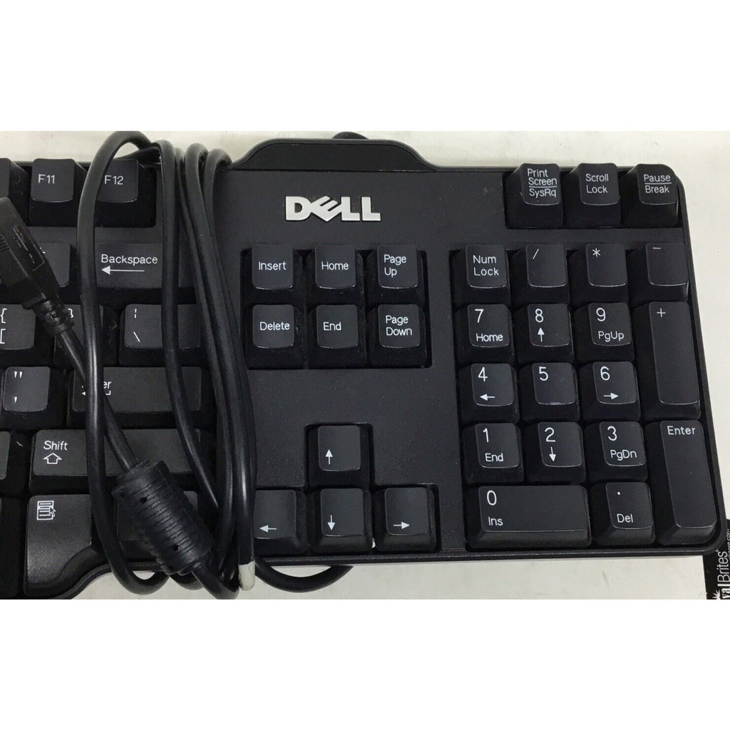 Dell 0J4628 USB Wired QWERTY US keyboard Black SK-8115 J4628