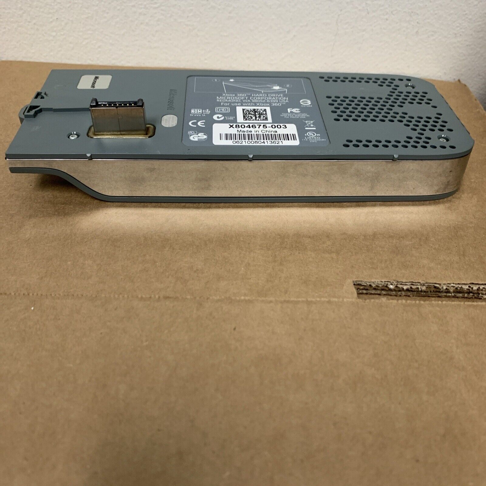 Genuine Microsoft Xbox 360 Hard Drive HDD X804675-003 20GB - External - Wiped