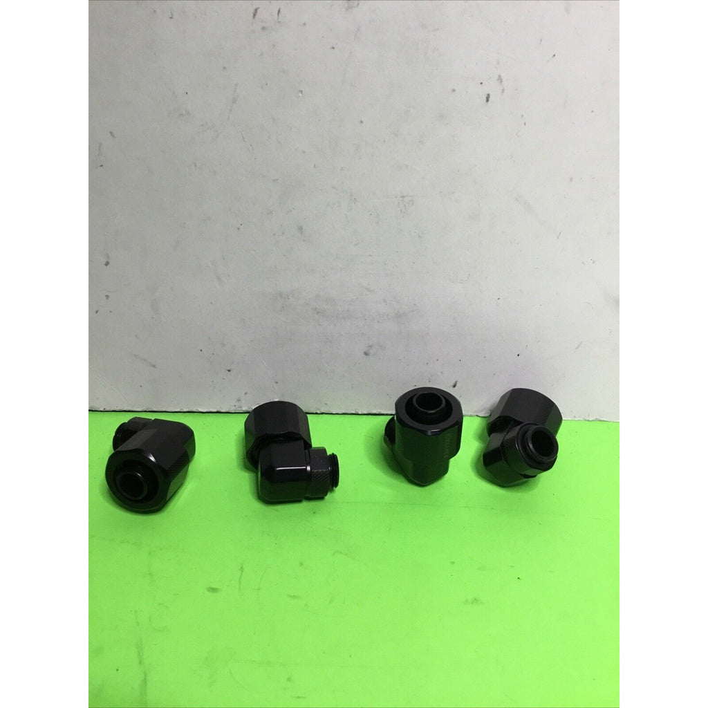 Koolance 4 Pcs of Angled 90 Degree Rotary Fitting Male to Female