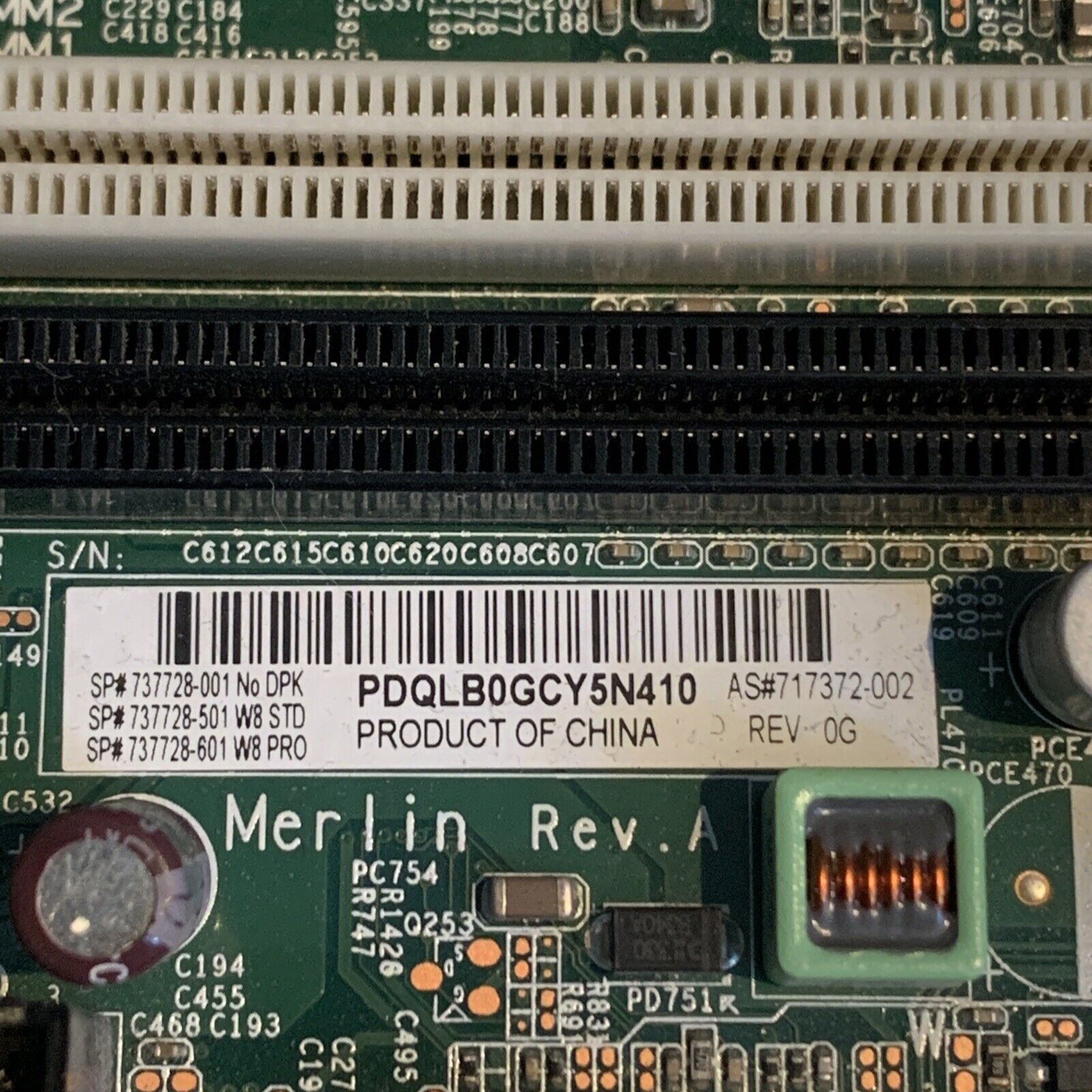 OEM 737728-001 717372-002 LGA1150 FOR HP EliteDesk 800 G1 SFF MOTHERBOARD