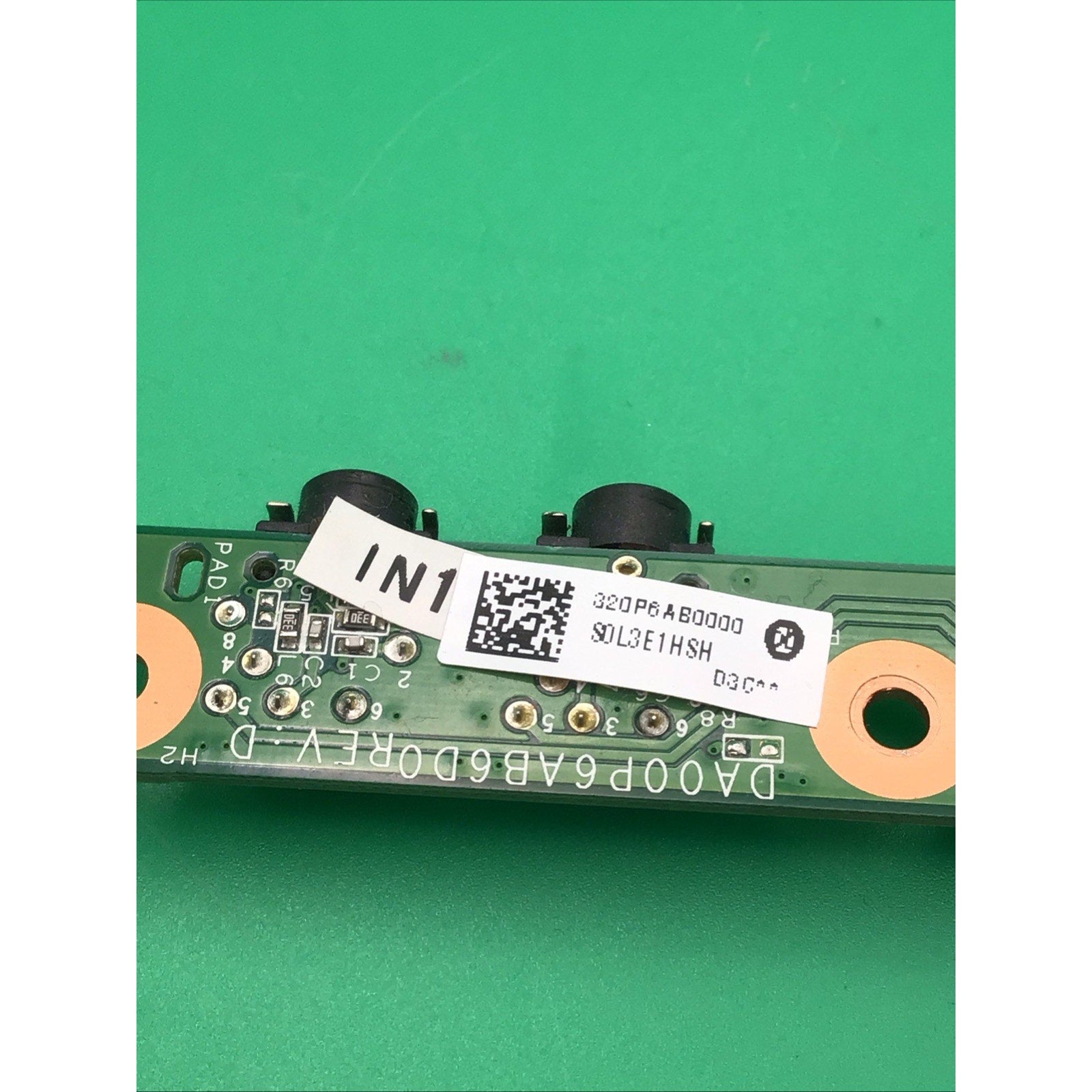 HP Compaq CQ61 G61 G71 Series Audio Board With Cable DA00P6AB6D0 320P6AB0000 167