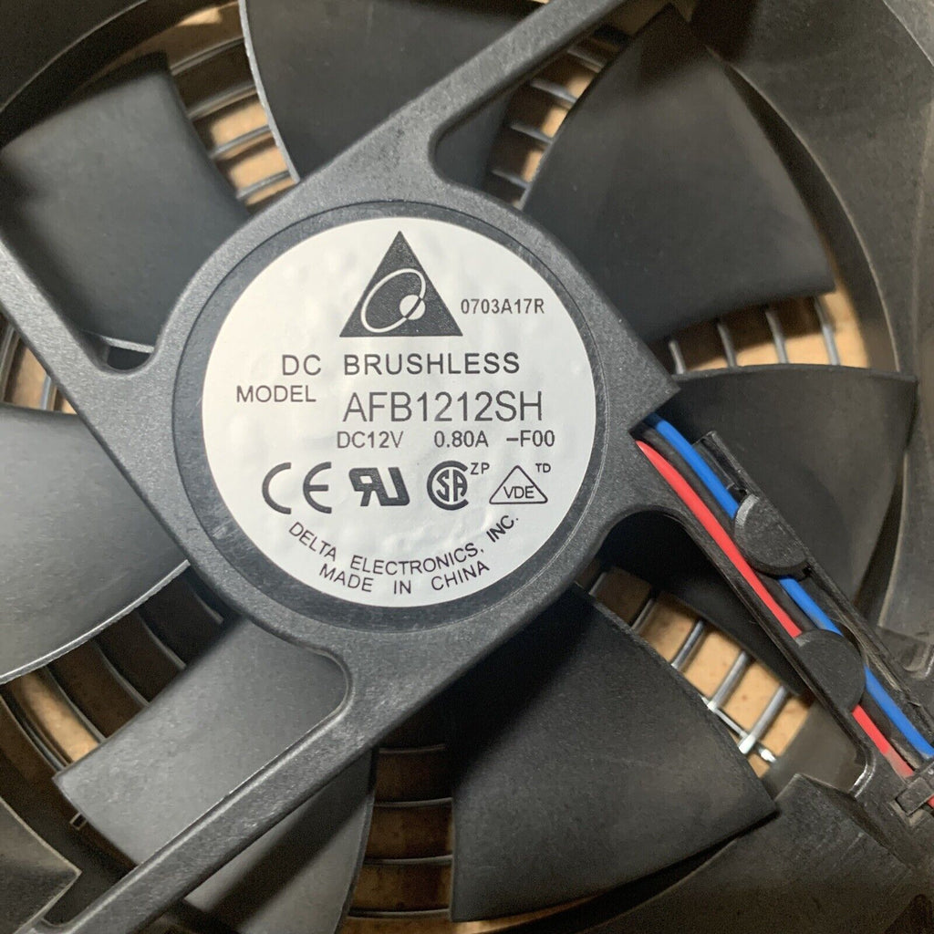 DELTA AFB1212SH 3-pin Dual Ball Large air volume cooling fan 12V 0.8A 120*120*25