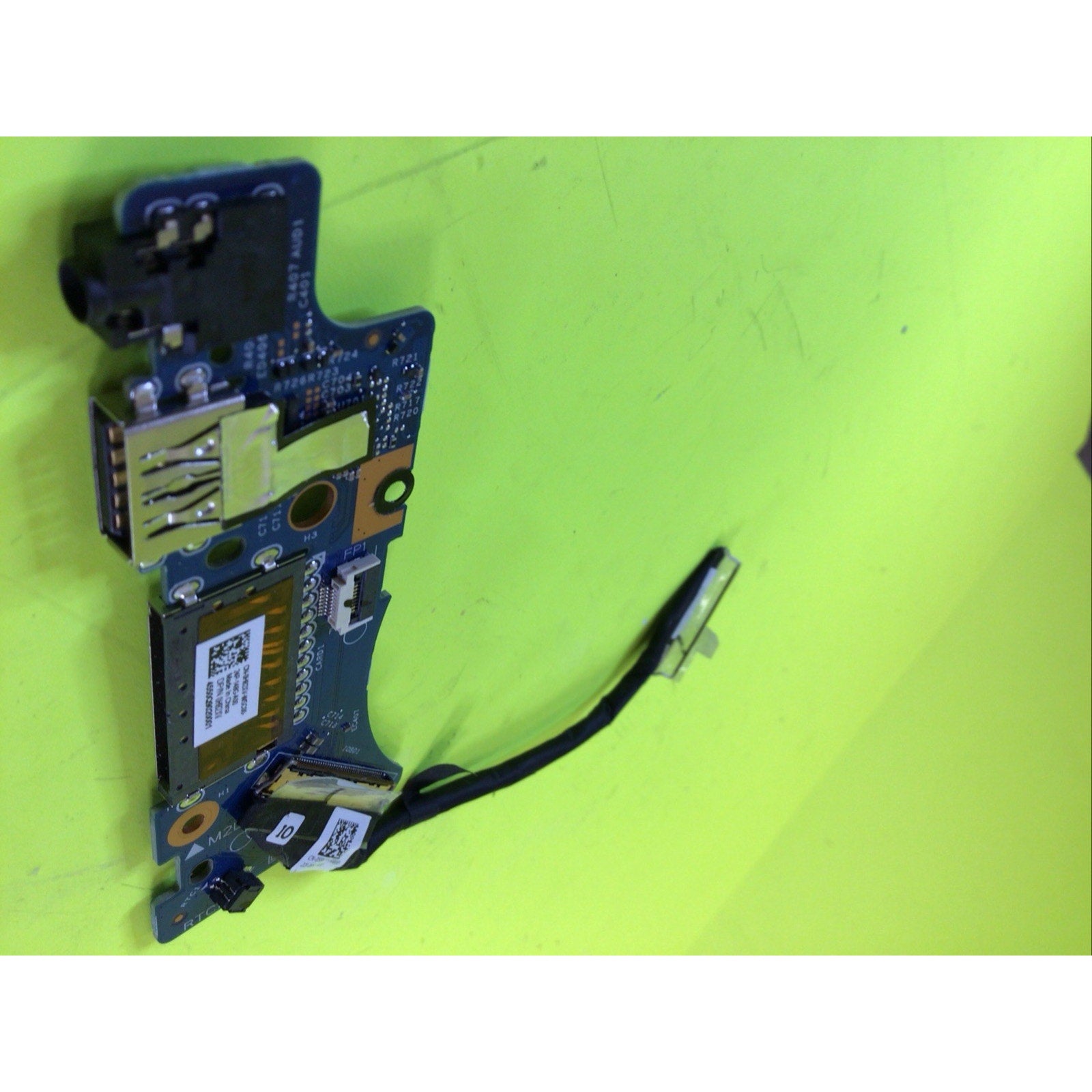 Dell Inspiron 14-5425 USB Audio Card Reader I/O Board with Cable 0H82XV