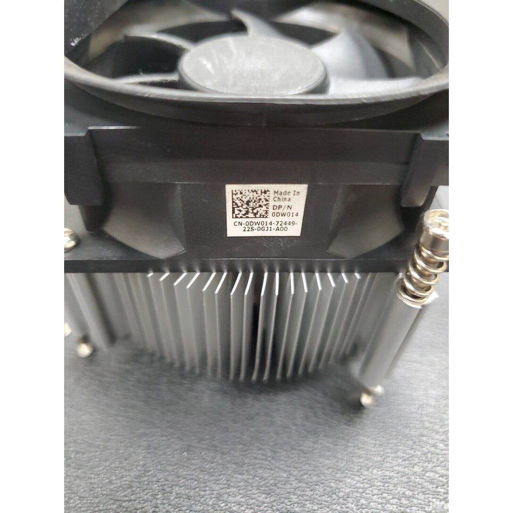 Dell OptiPlex 0DW014-72449-22S-0GJ1-A00 SFF CPU Heatsink Fan 09XJXY