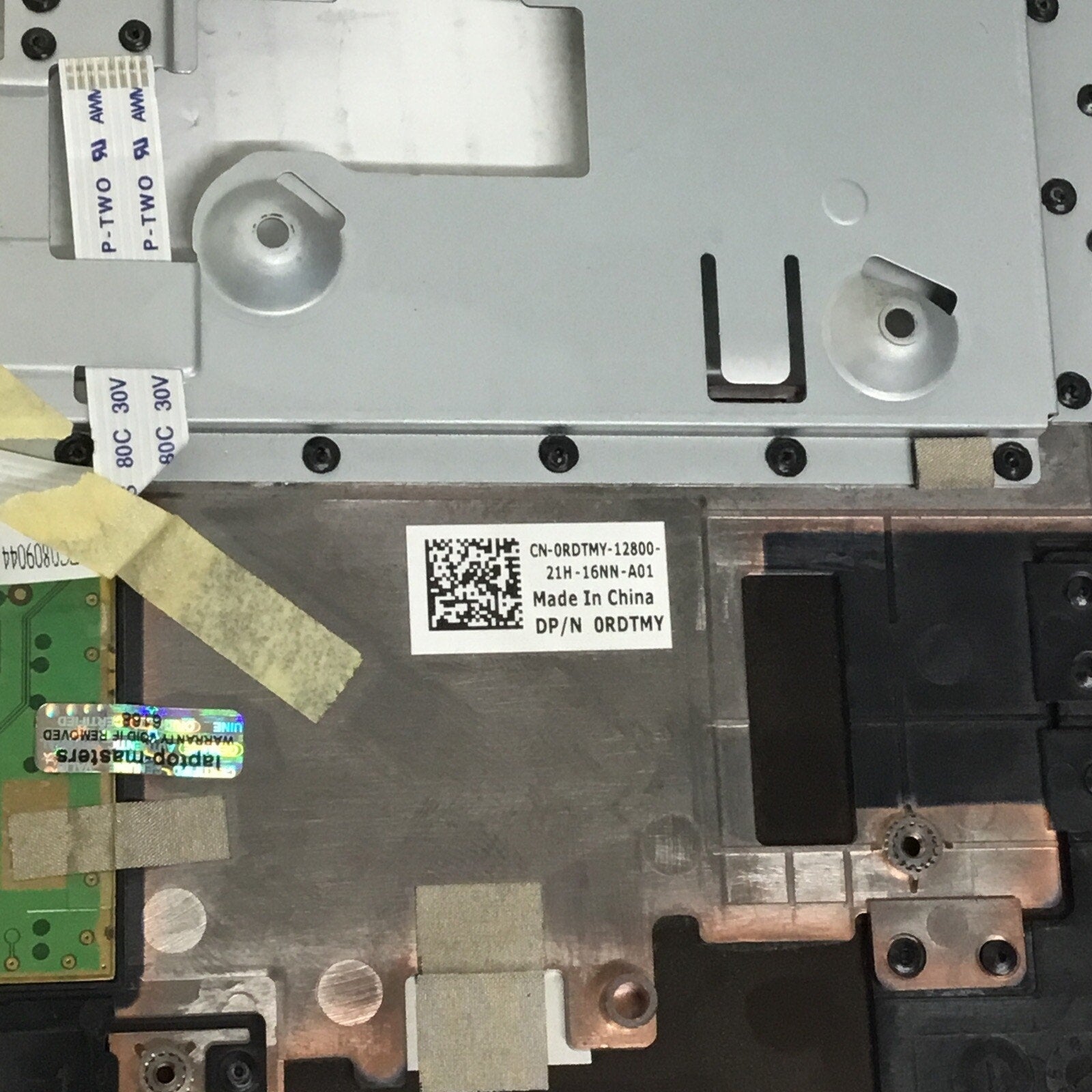 READ 0RDTMY Dell Inspiron 14Z N411Z - 14" Palmrest w/ Touchpad - 0RDTMY