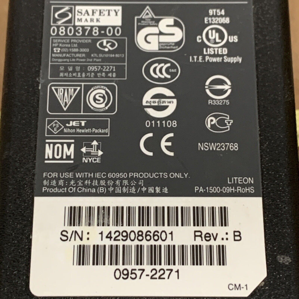 Genuine Hewlett-Packard HP AC Power Adapter - 32V 1560mA (0957-2271)