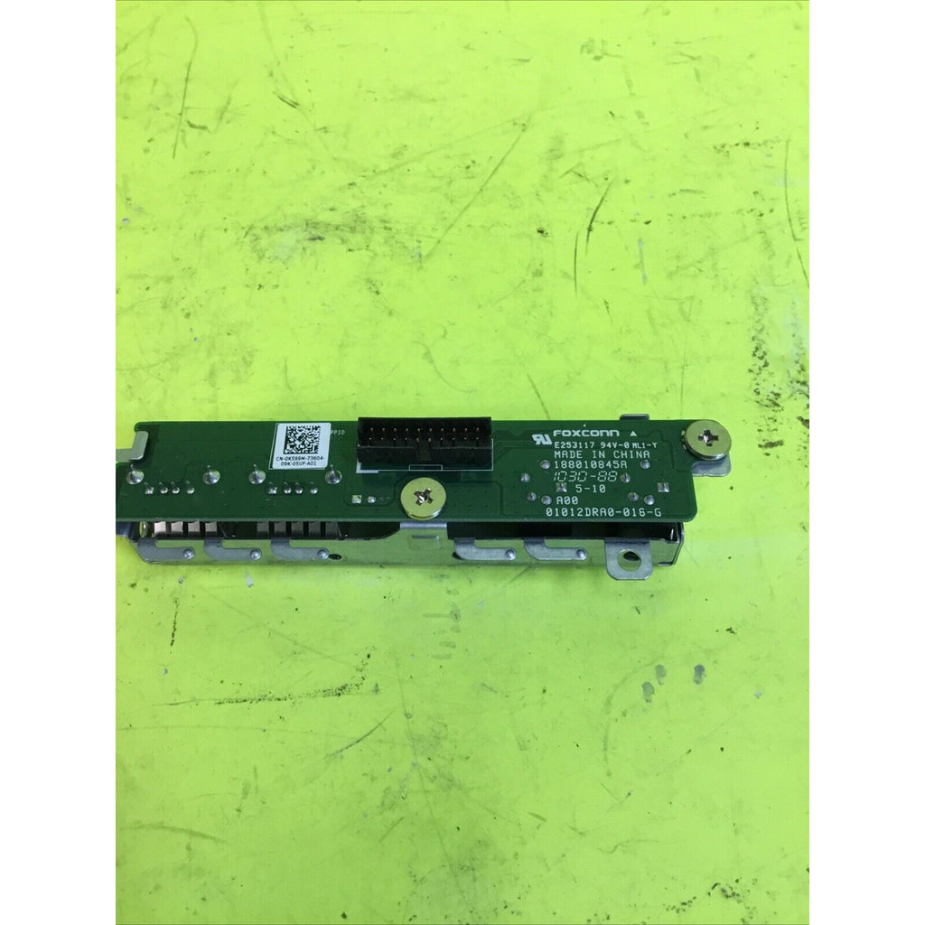 Dell OptiPlex 780 USFF USB Audio Panel K599M J511T VYTJ1 0K599M 0YTJ1 0J511T