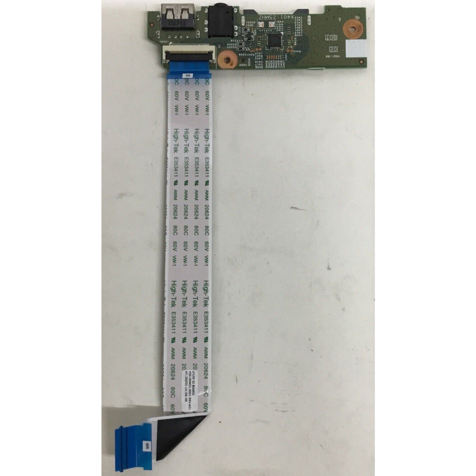 Lenovo Edge 15 80H1 15.6" USB Audio Card Reader Board w/Cable 455.03G02.0001