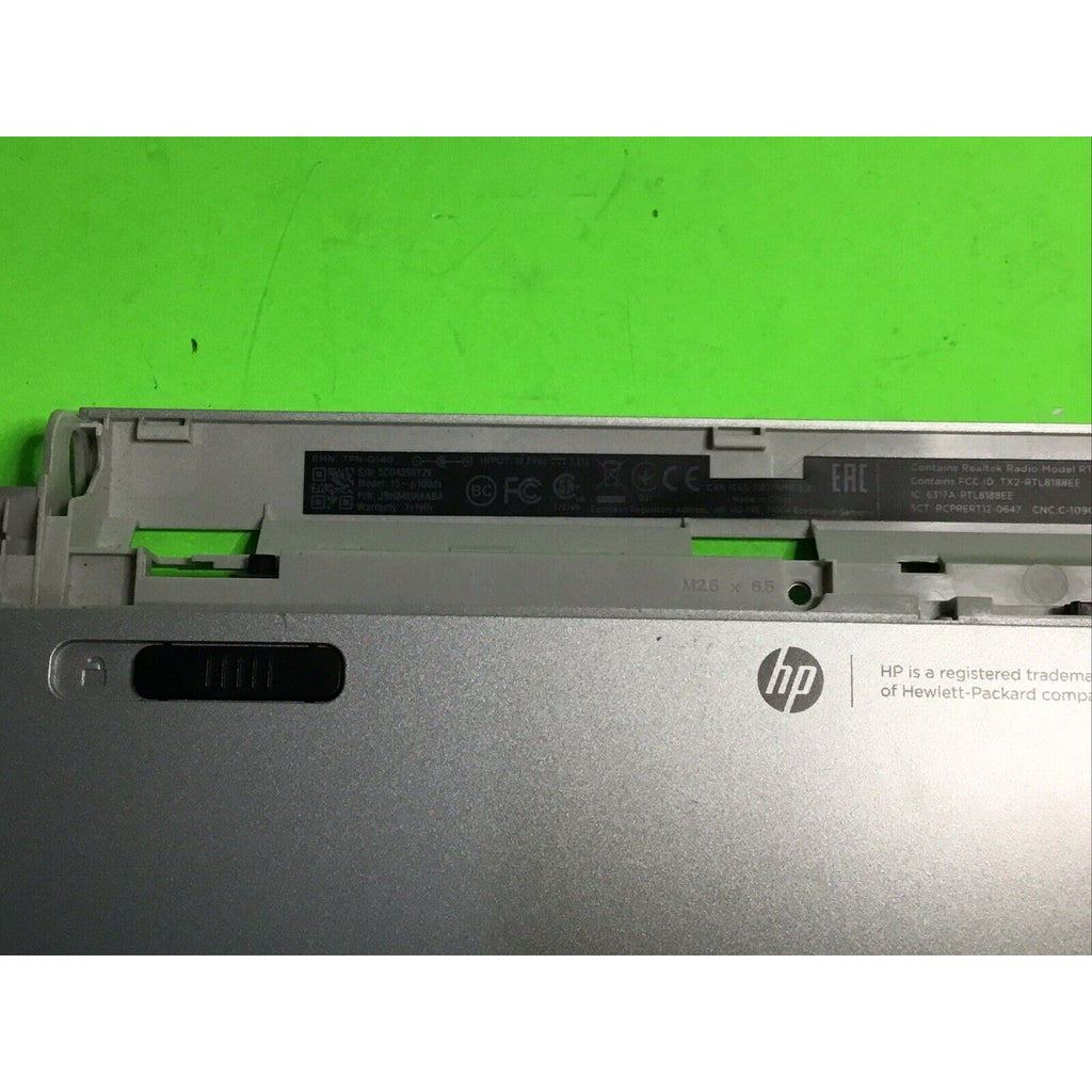 HP Pavilion 15-P100DX Bottom Cover with Left and RIght Corner Cover Caps